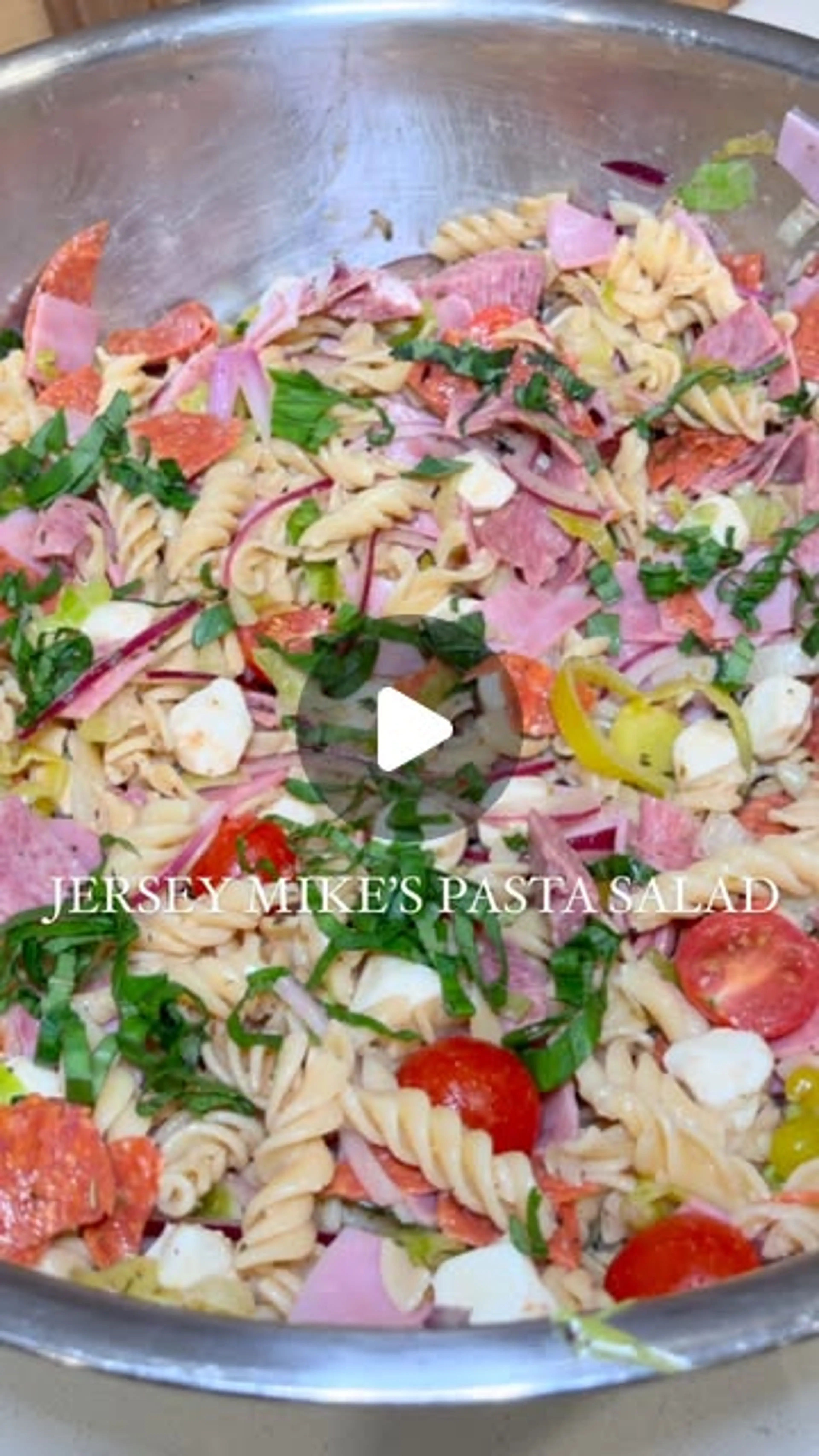 Jersey Mike’s Italian Sub Pasta Salad