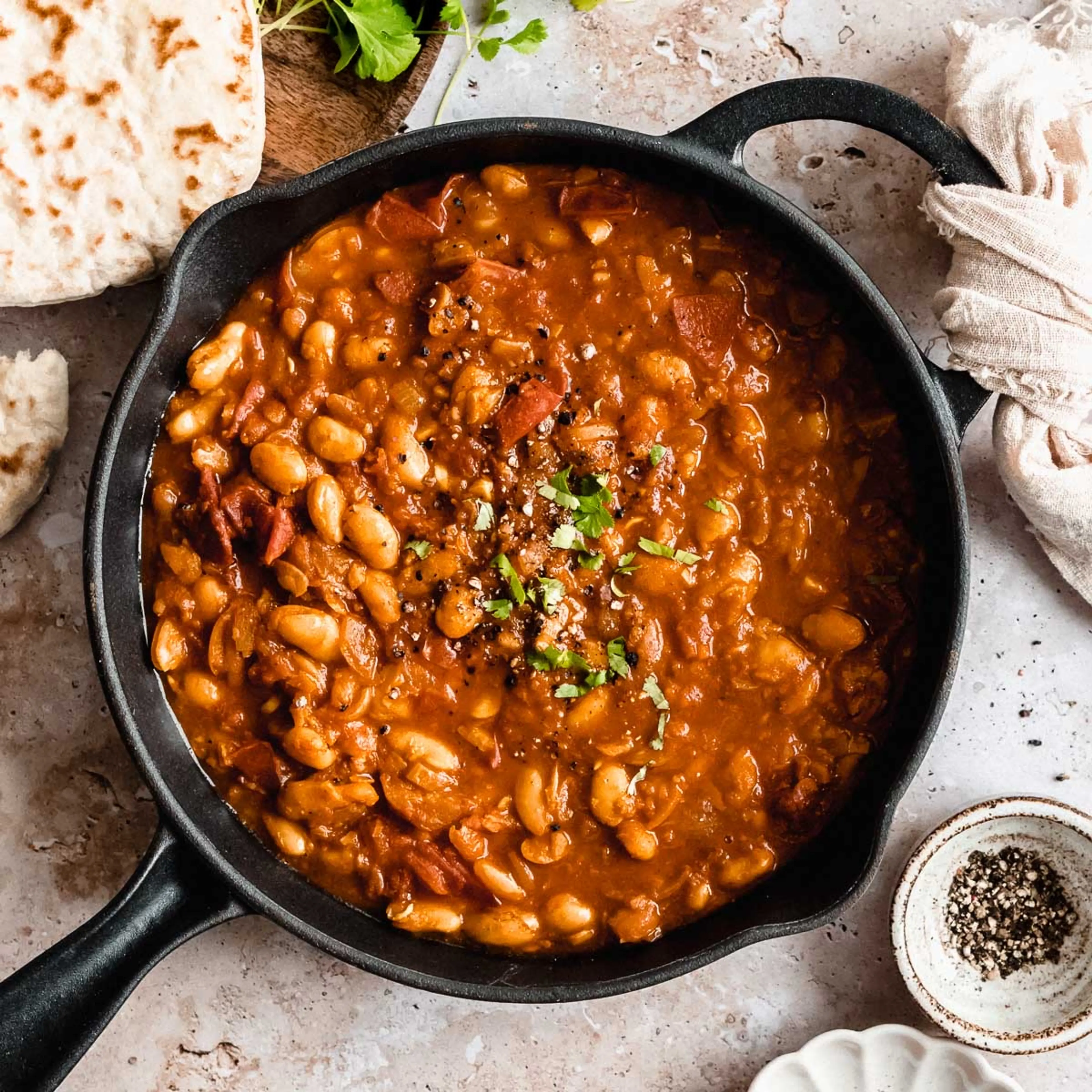 Loubia - Morrocan White Bean Stew