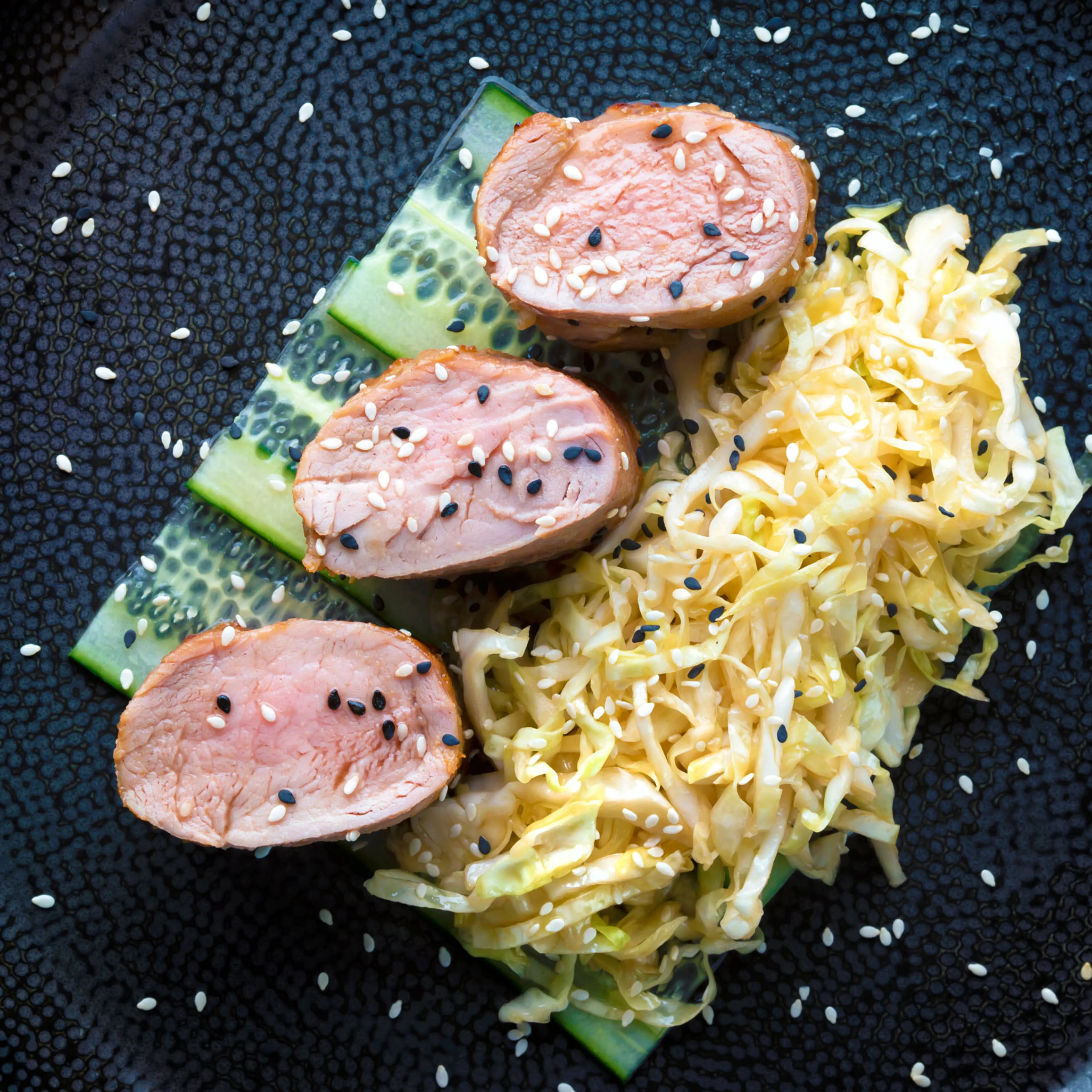 Honey and Miso Glazed Pork Tenderloin Recipe