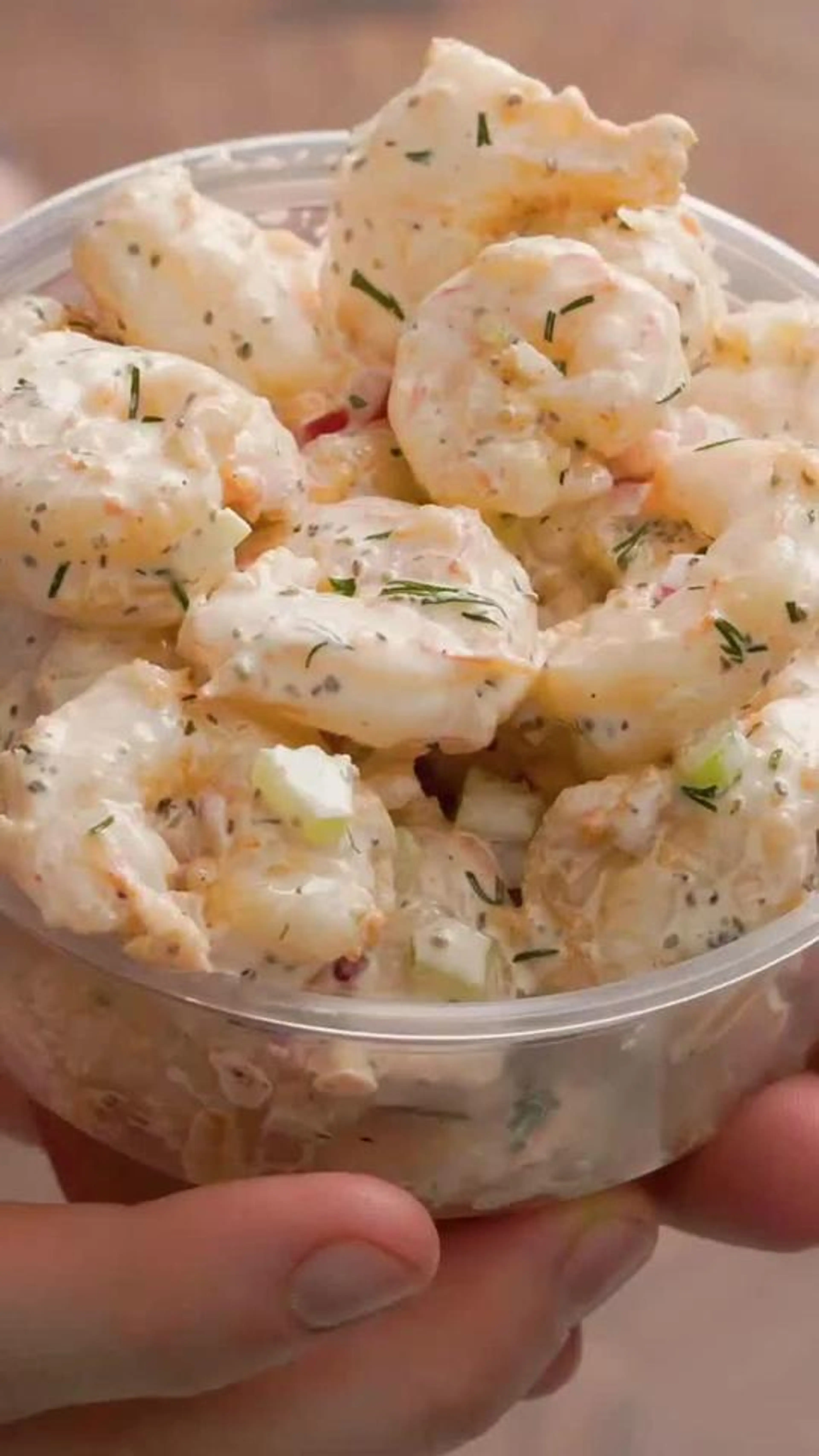 Deli Style Shrimp Salad