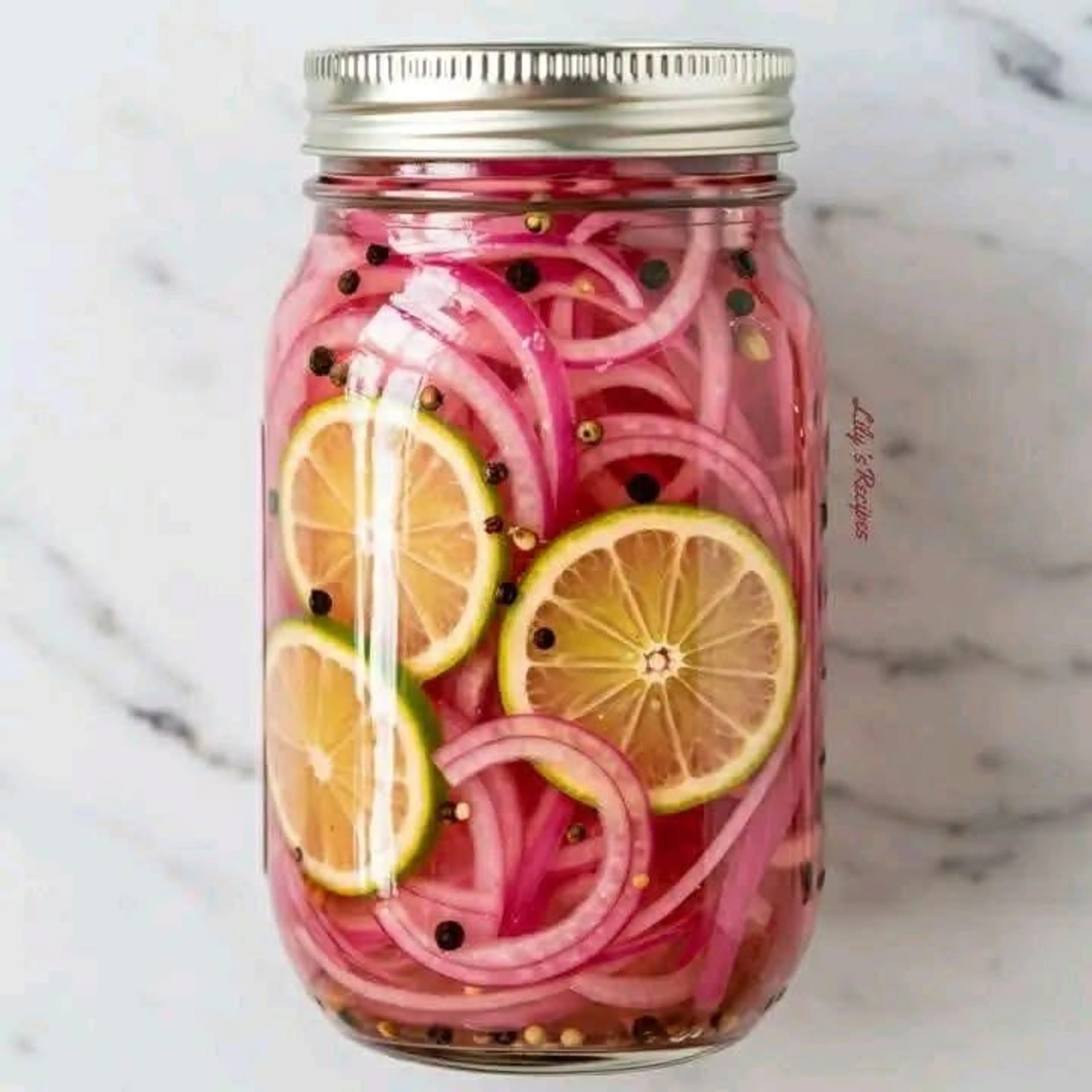 Grandma’s Special Jar Pickled Onions