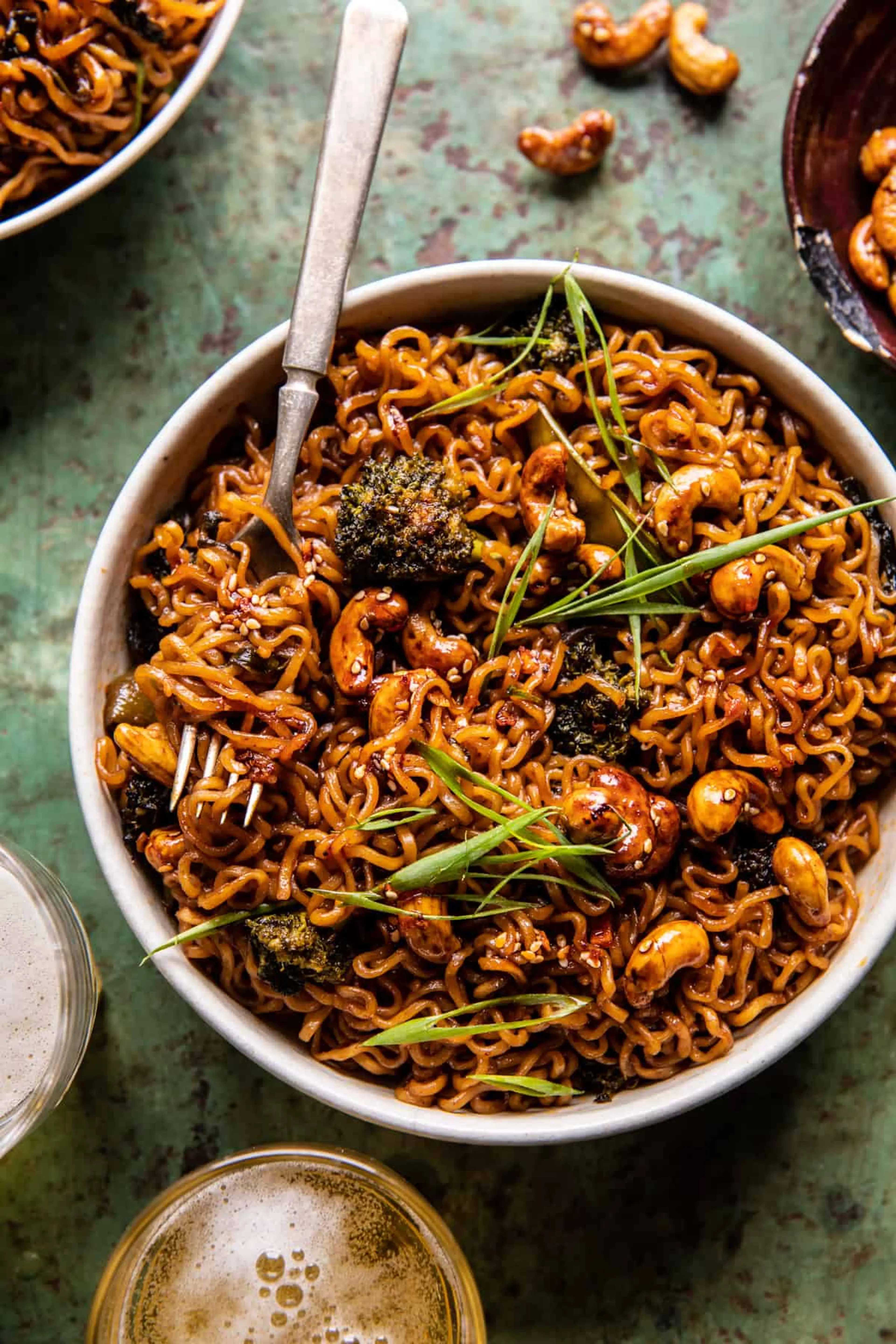 20 Minute Stir Fried Honey Ginger Sesame Noodles