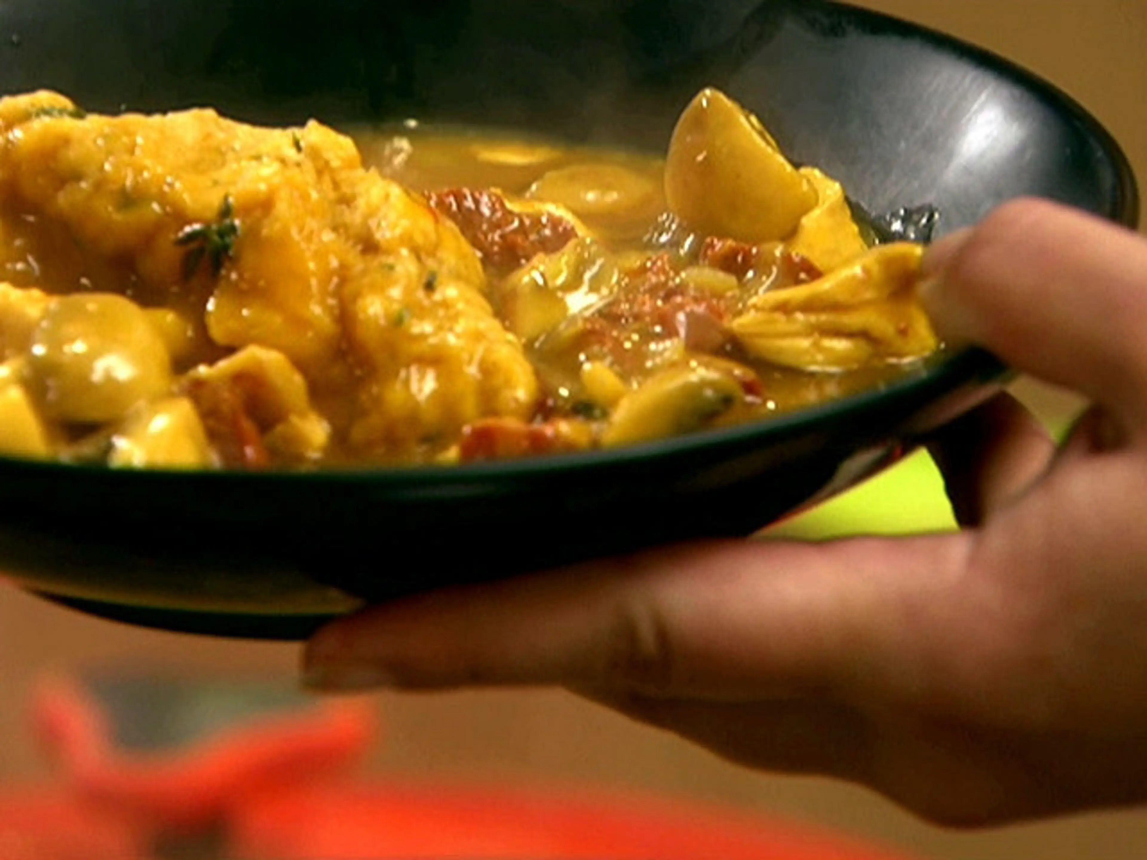 Spanish-Style Chicken and Dumplings