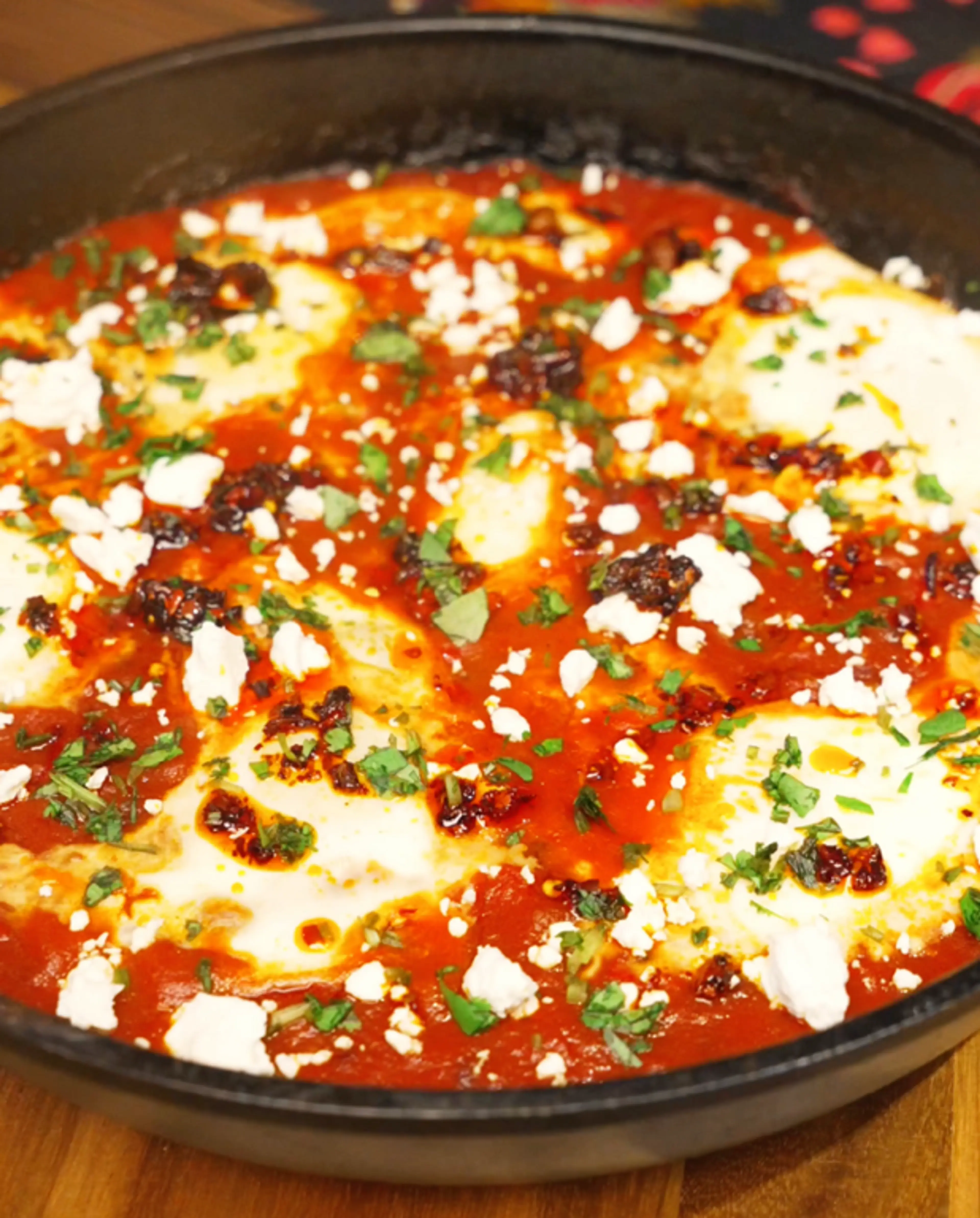 Chili Oil Shakshuka