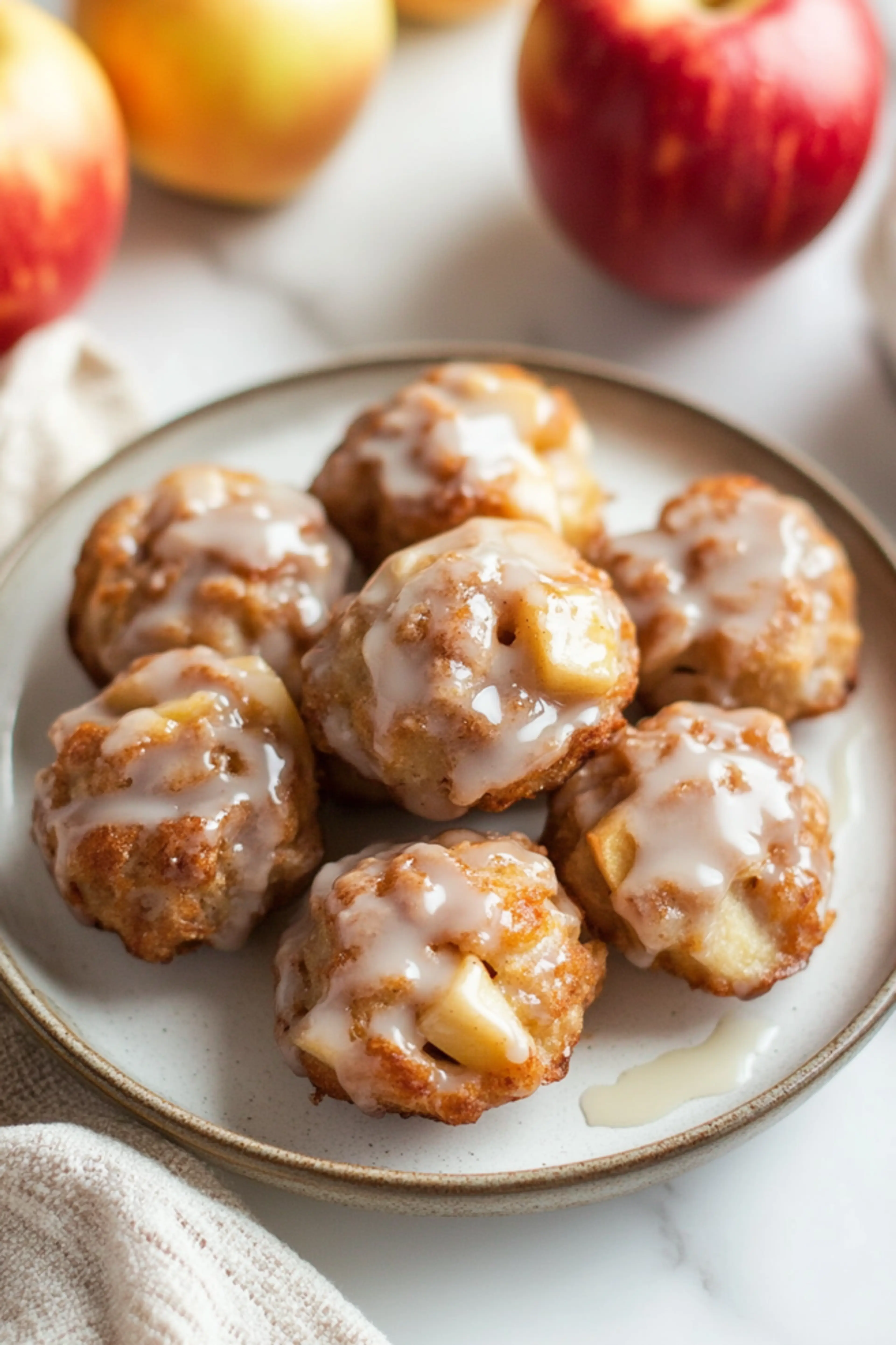 Apple Fritter Bites
