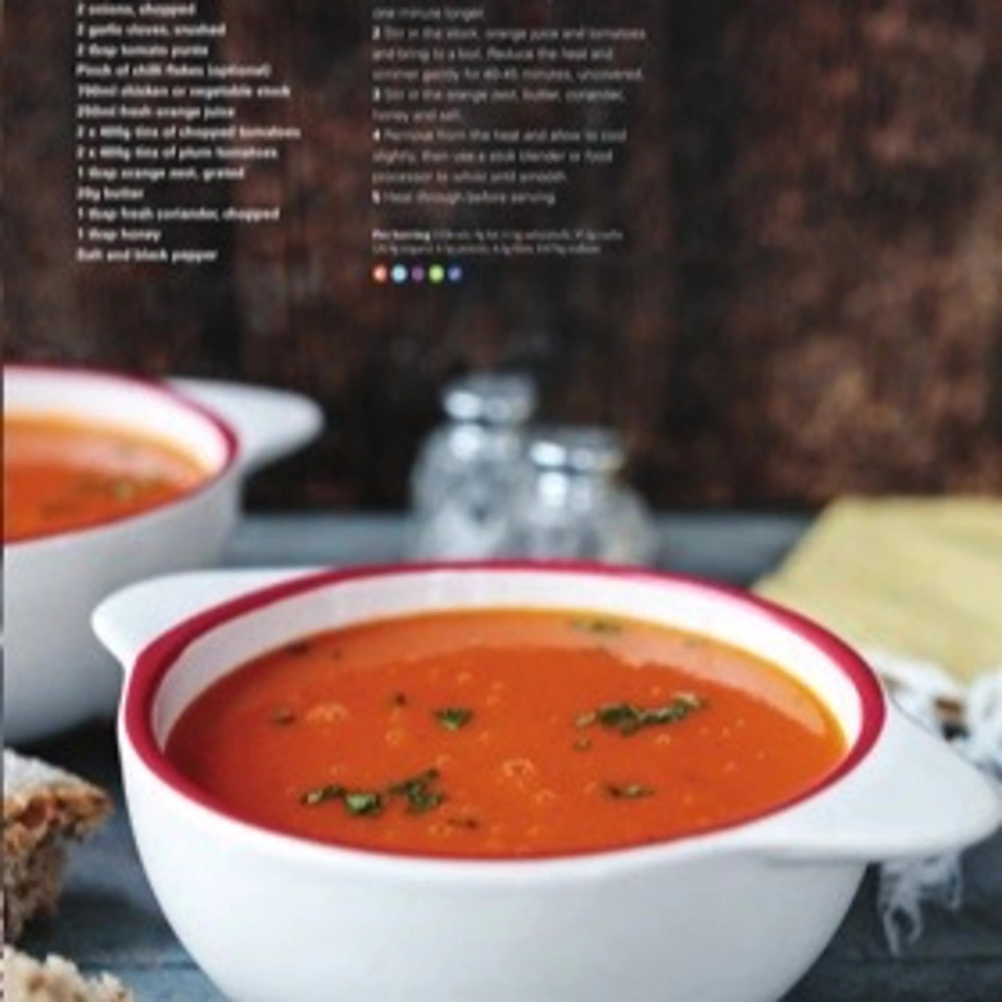 ORANGE AND TOMATO SOUP