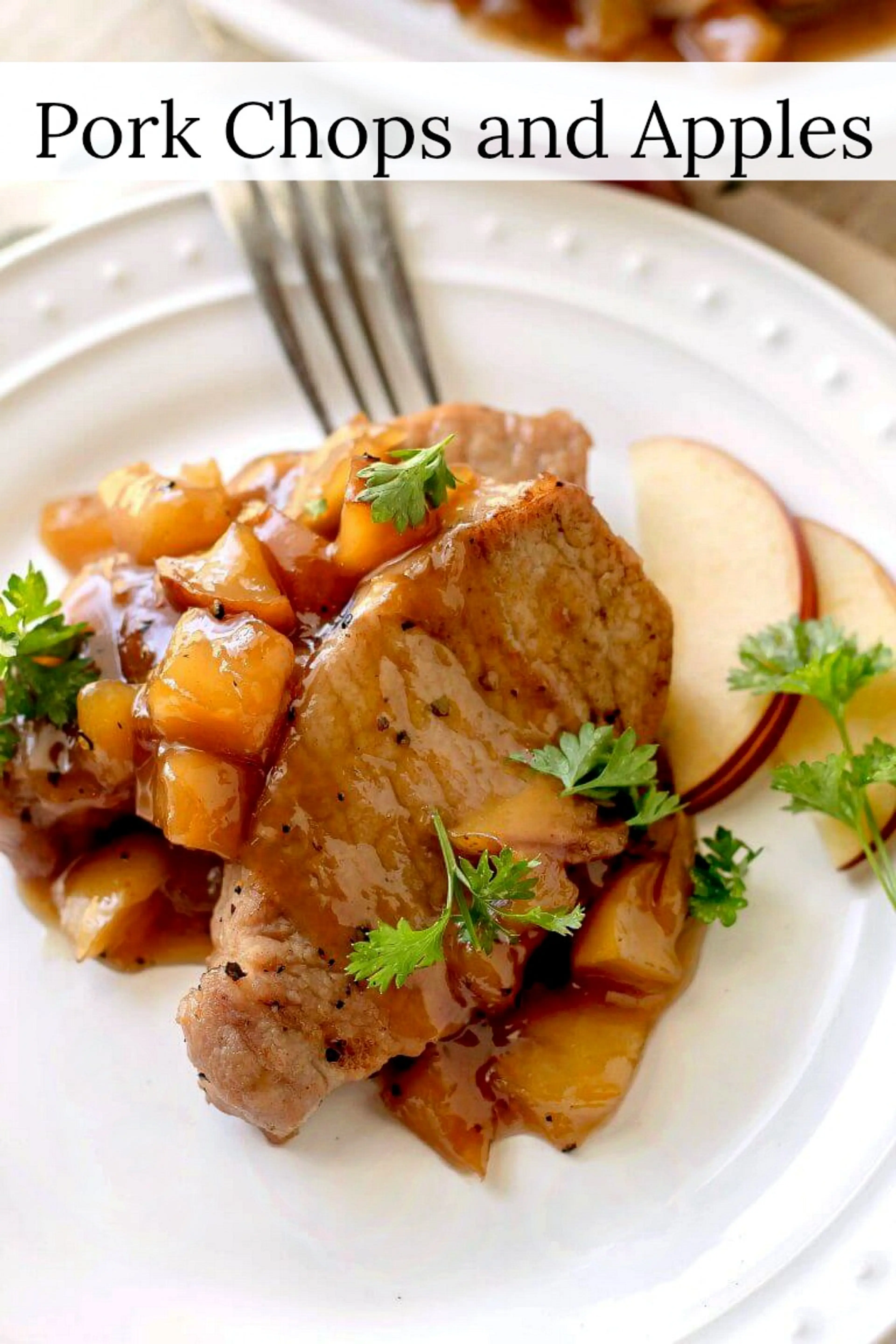 Pork Chops and Apples
