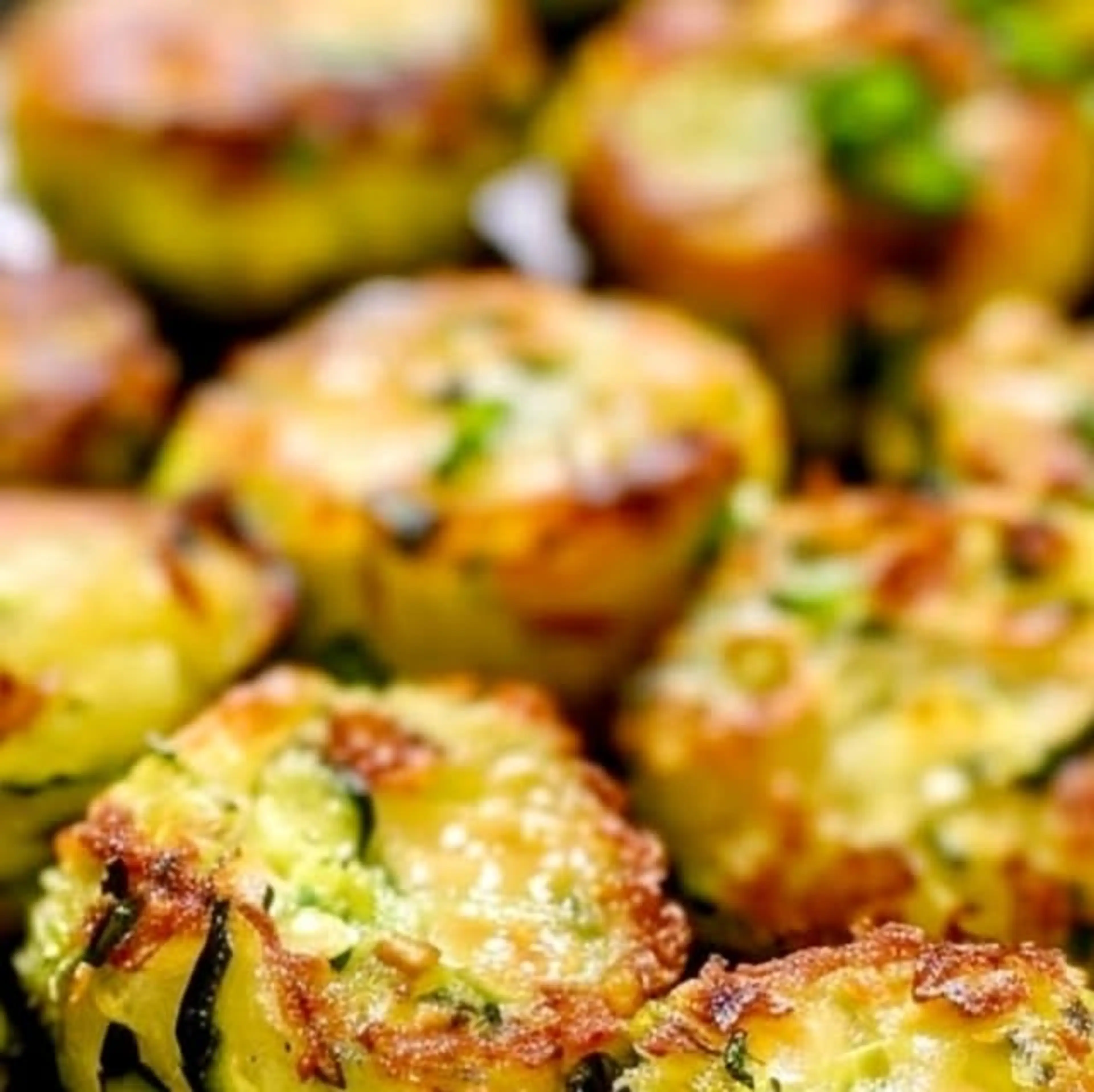 Zucchini Garlic Bites