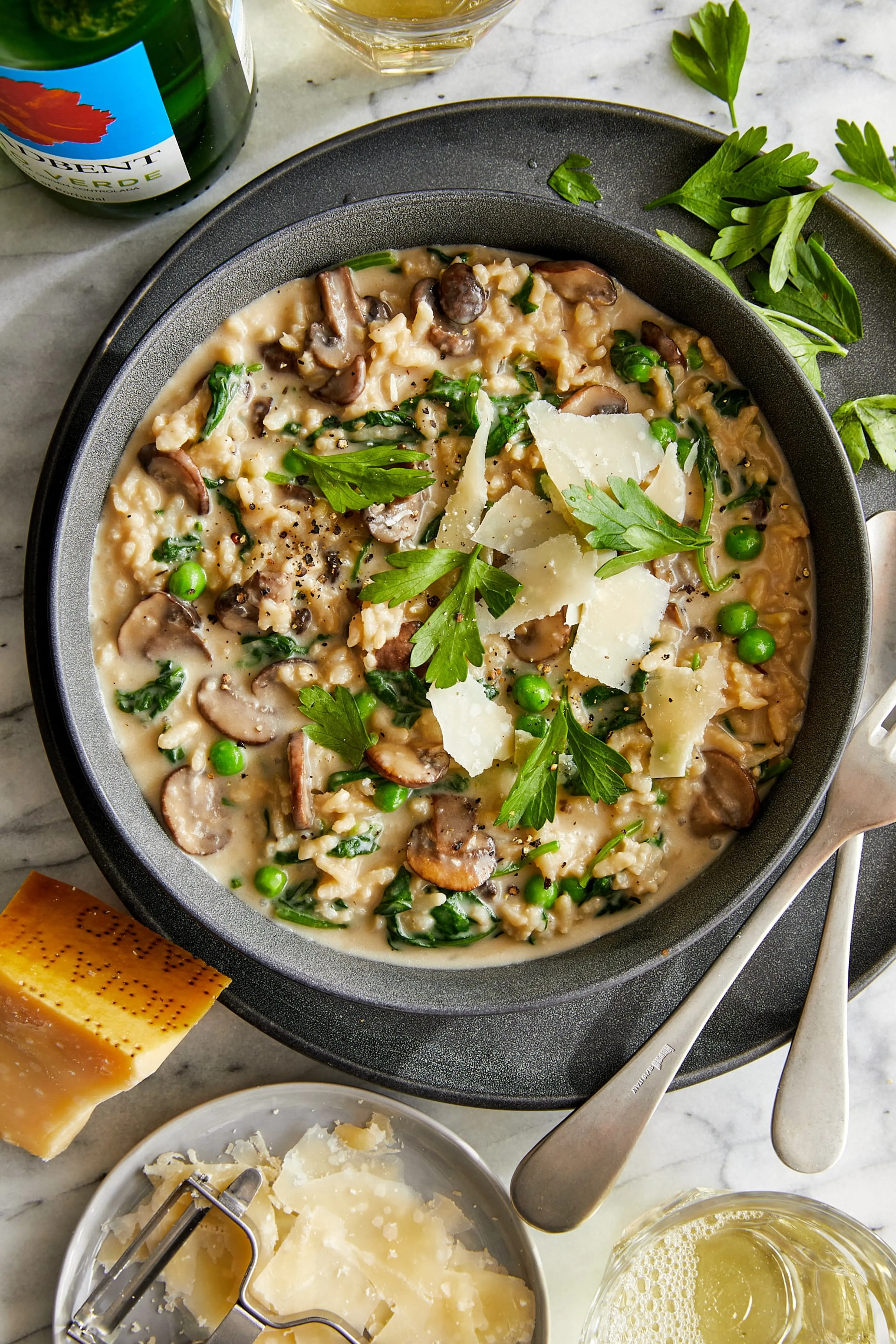 Instant Pot Mushroom Risotto