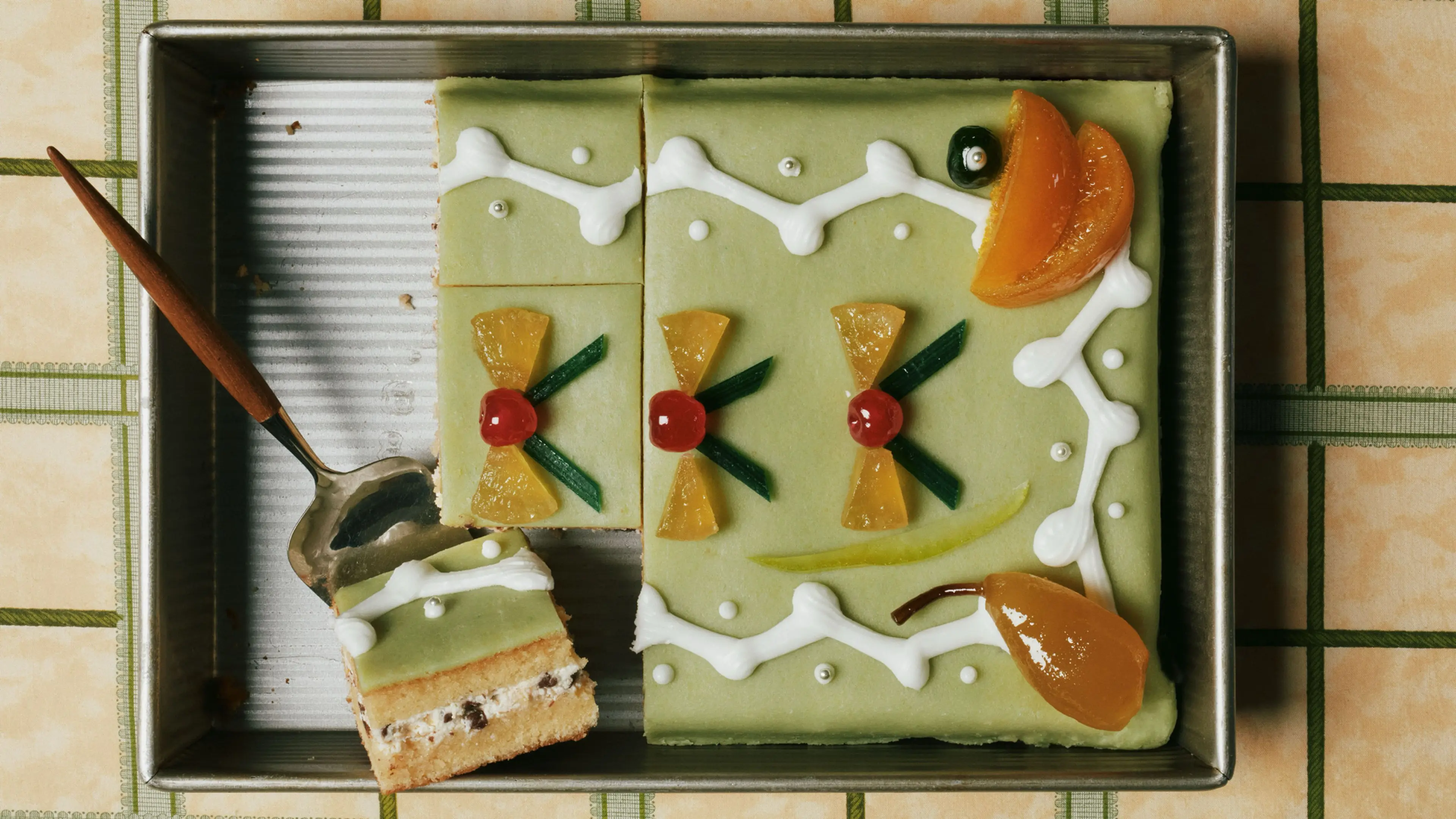 Cassata Slab Cake
