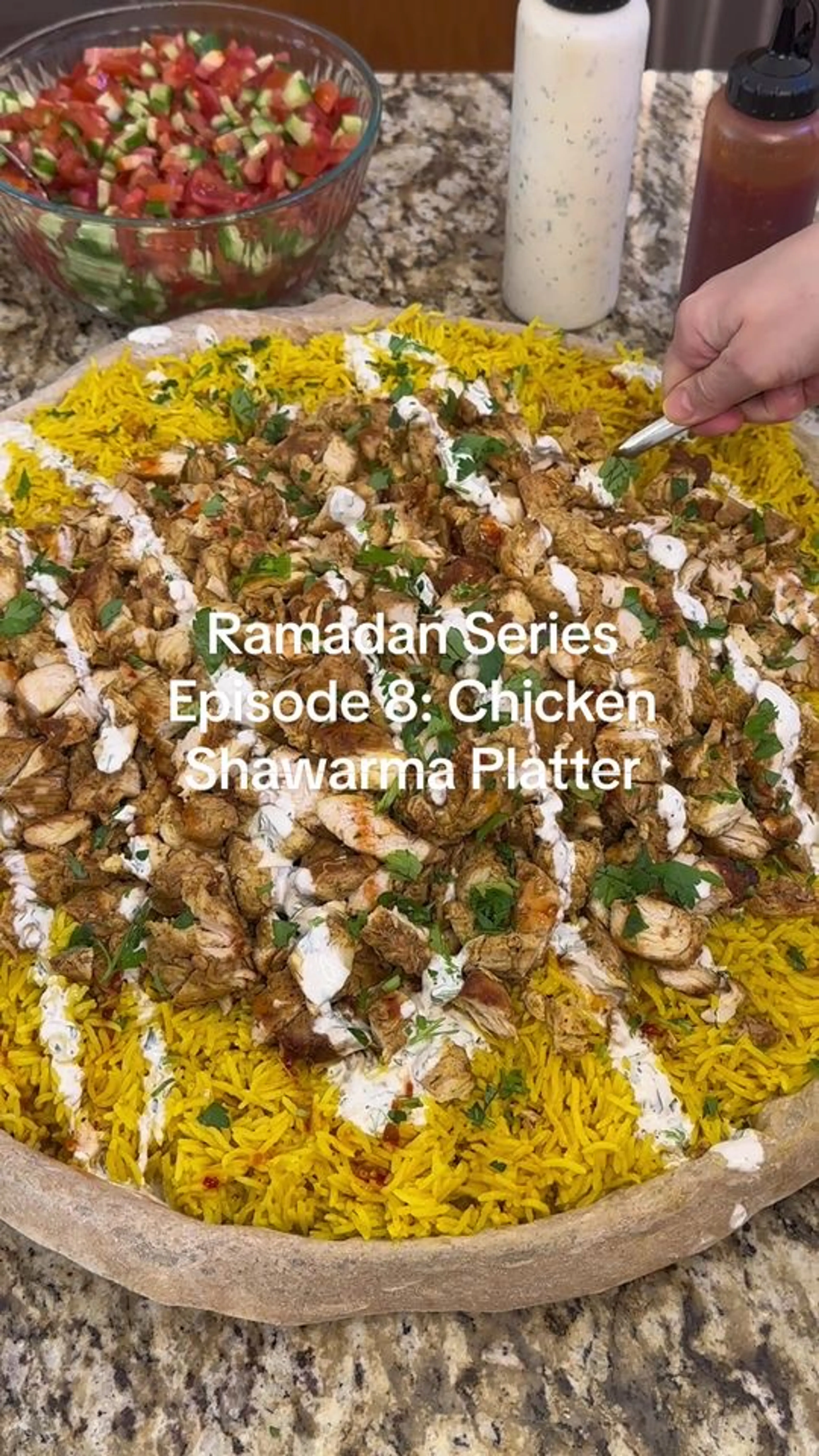 Chicken Shawarma Platter