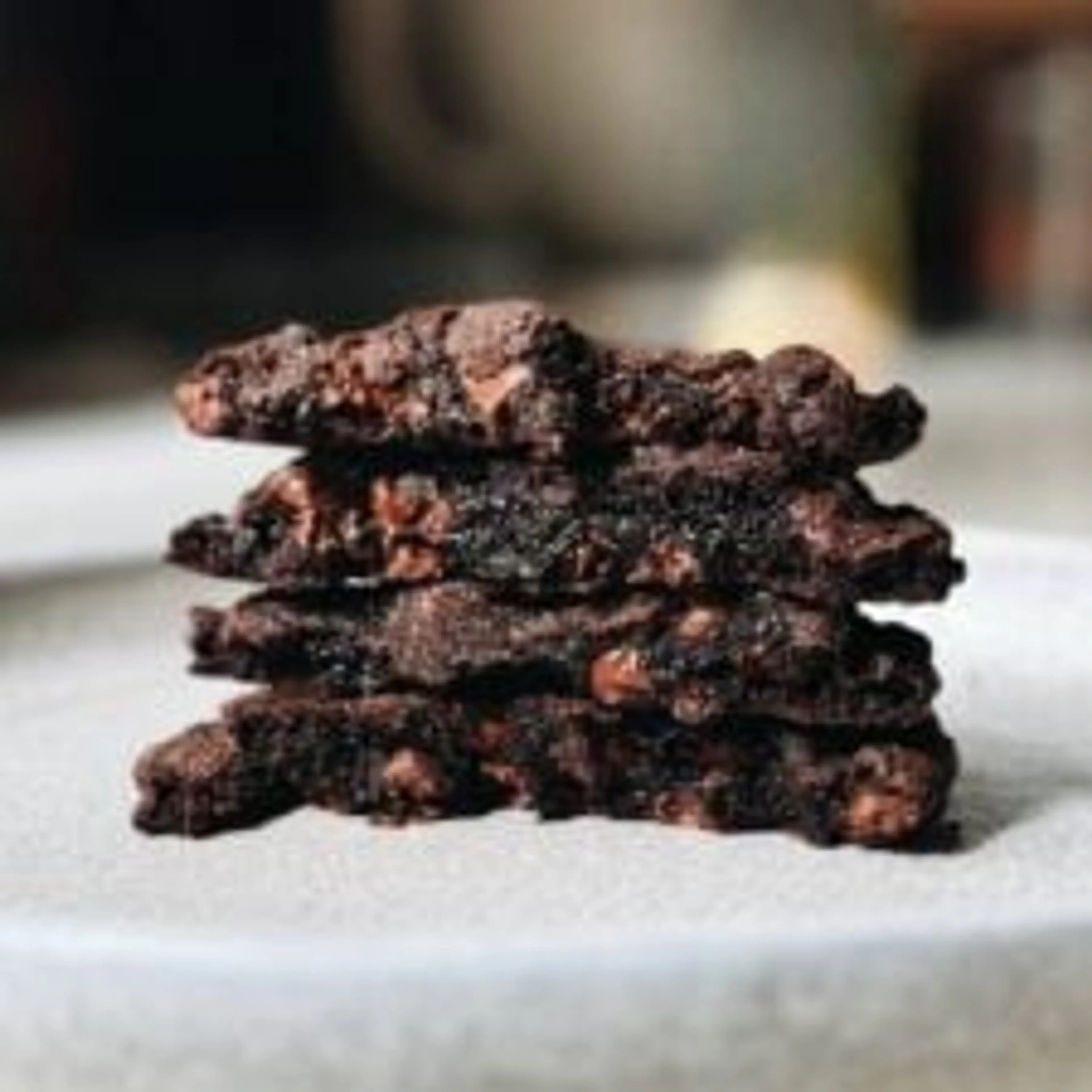 Two Huge Double Chocolate Cookies