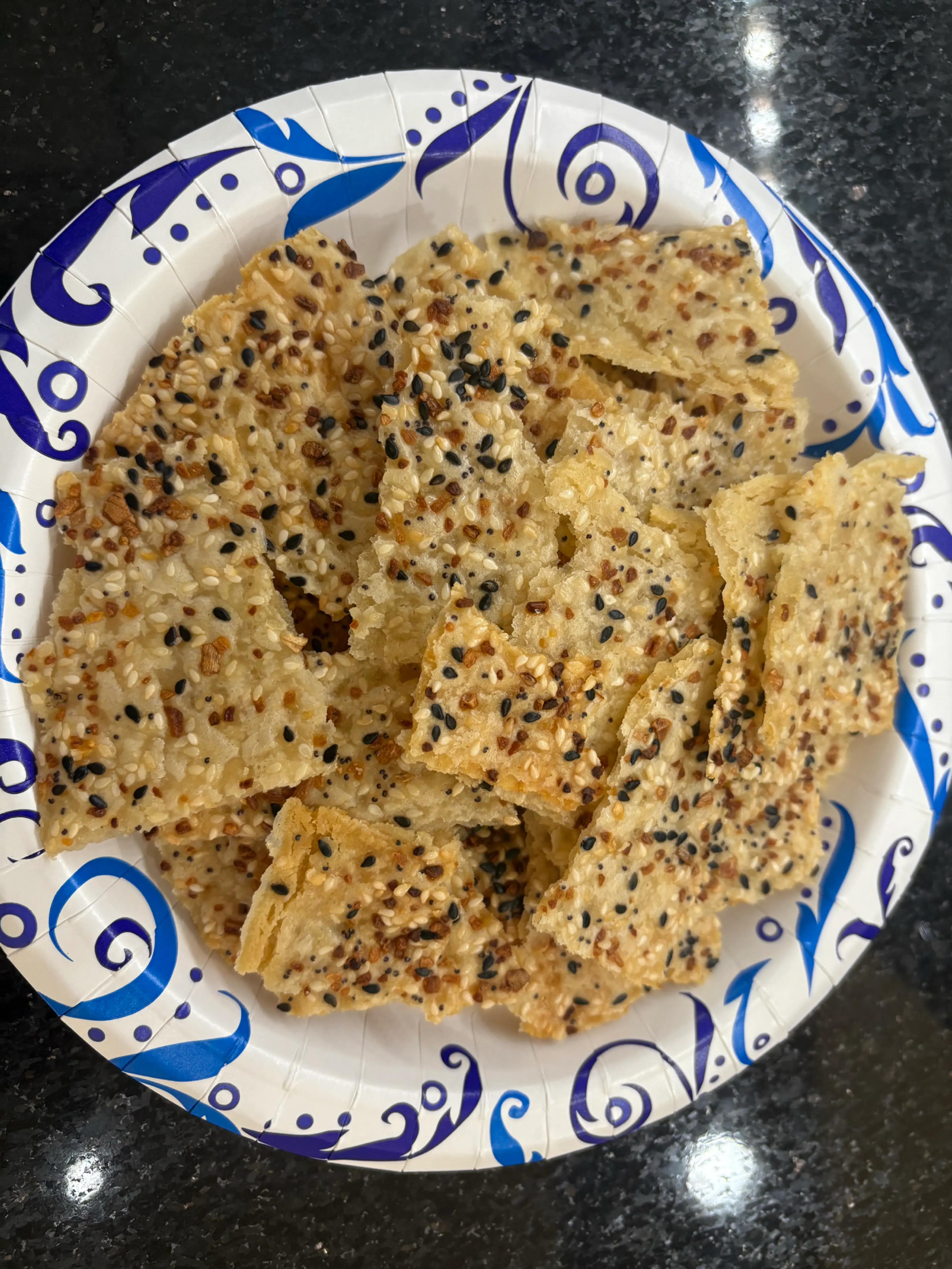 Sourdough Discard Crackers (2 Ingredient, No Roll Recipe)