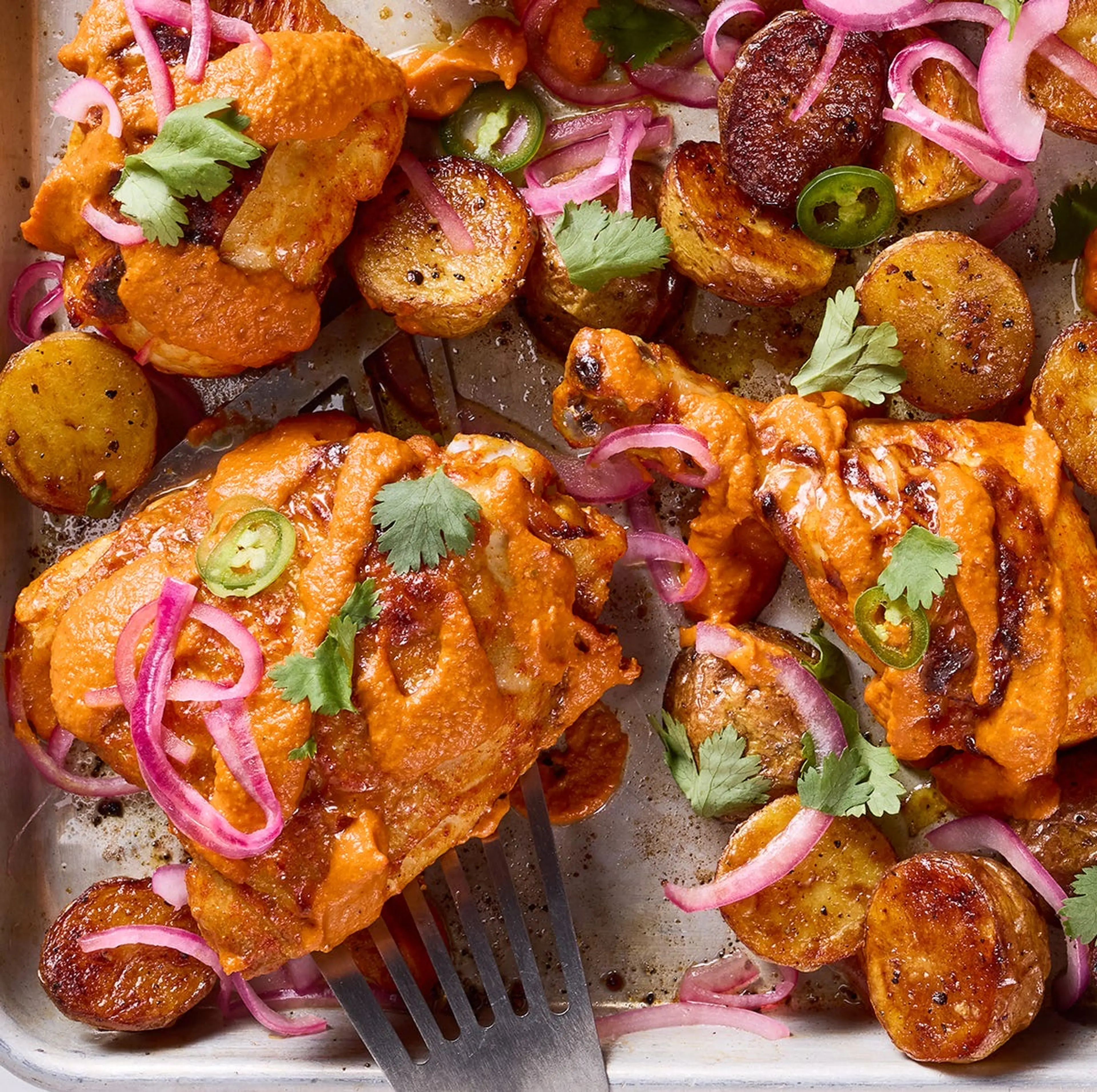 Sheet-Pan Tikka Masala