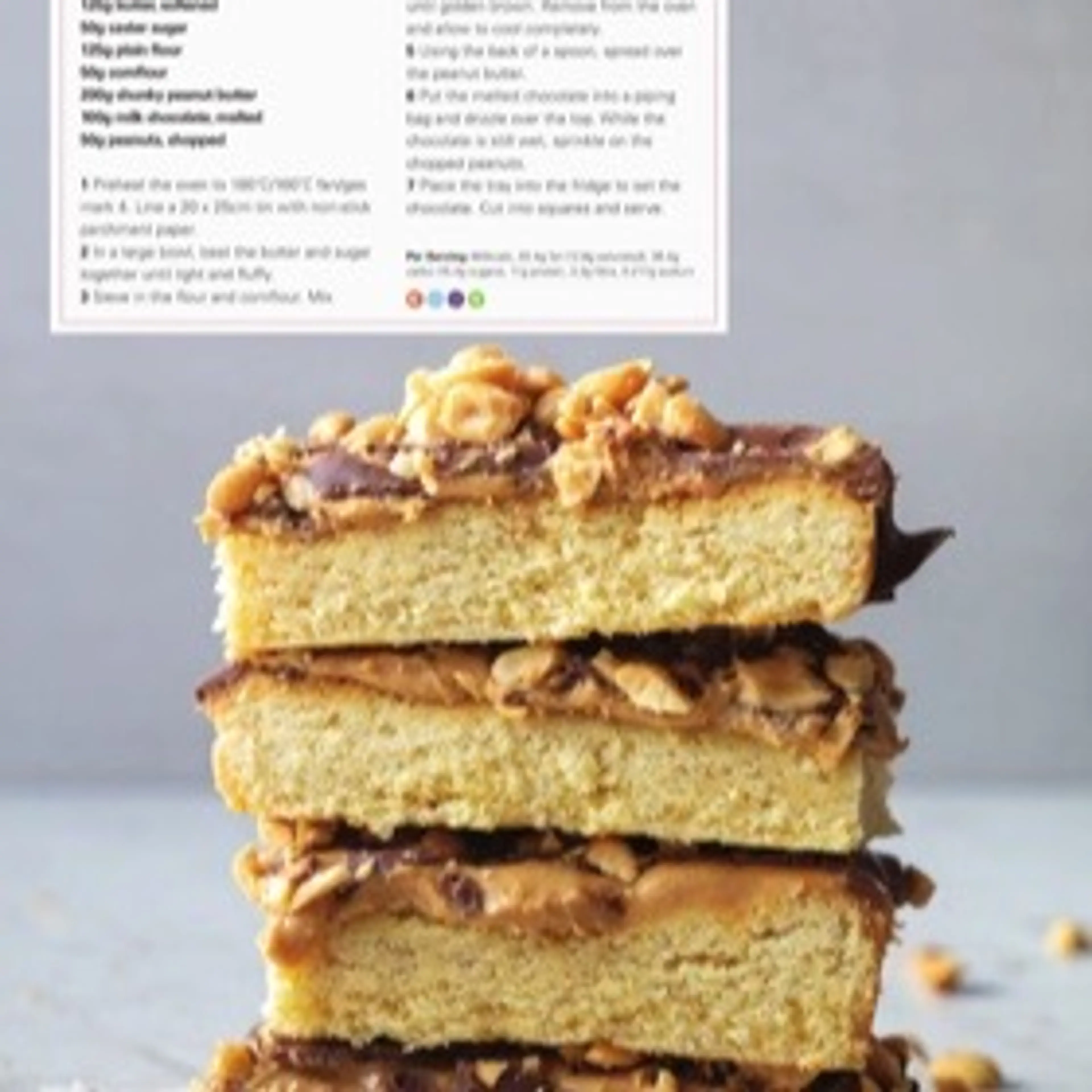 PEANUT BUTTER SHORTBREAD