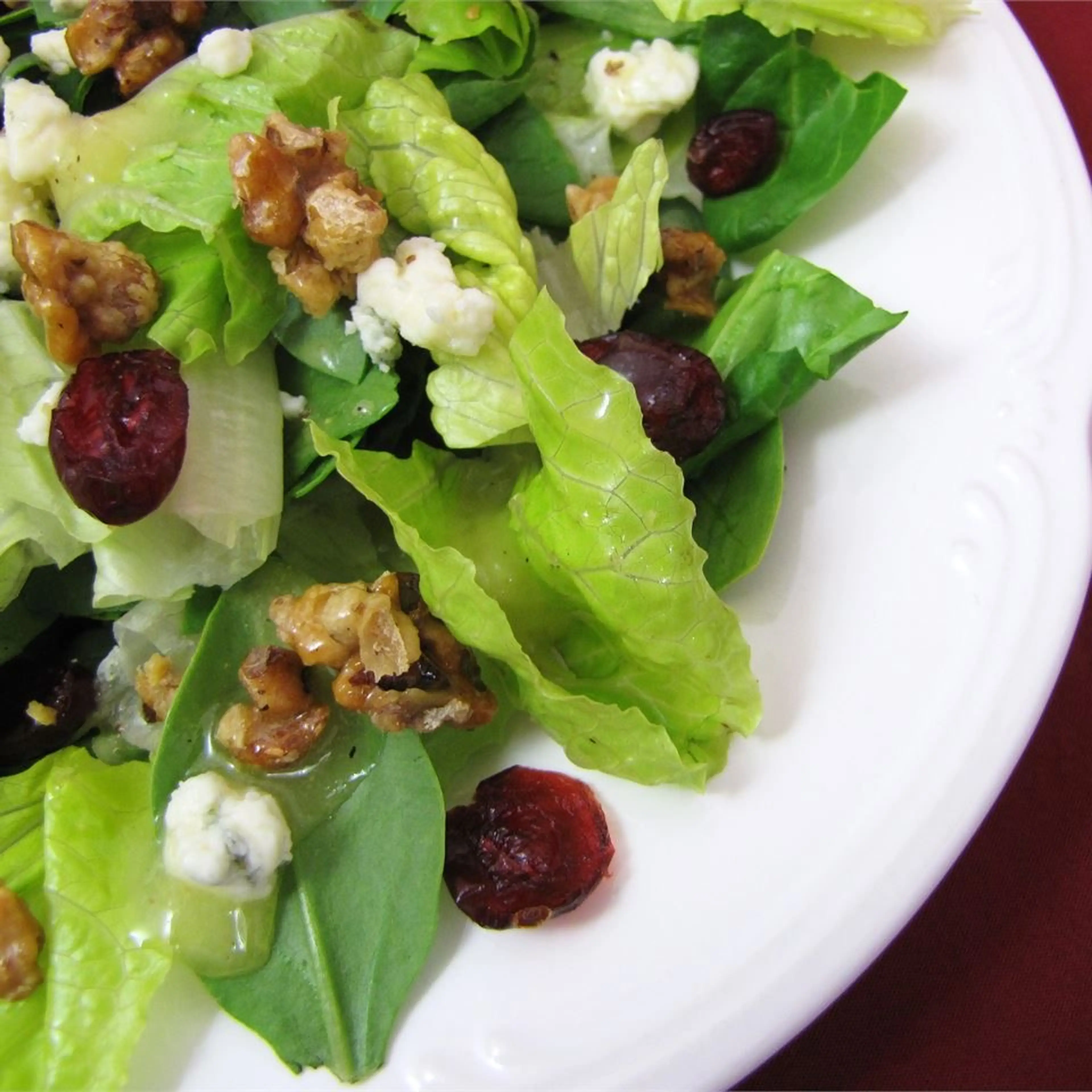 Candied Walnut Gorgonzola Salad