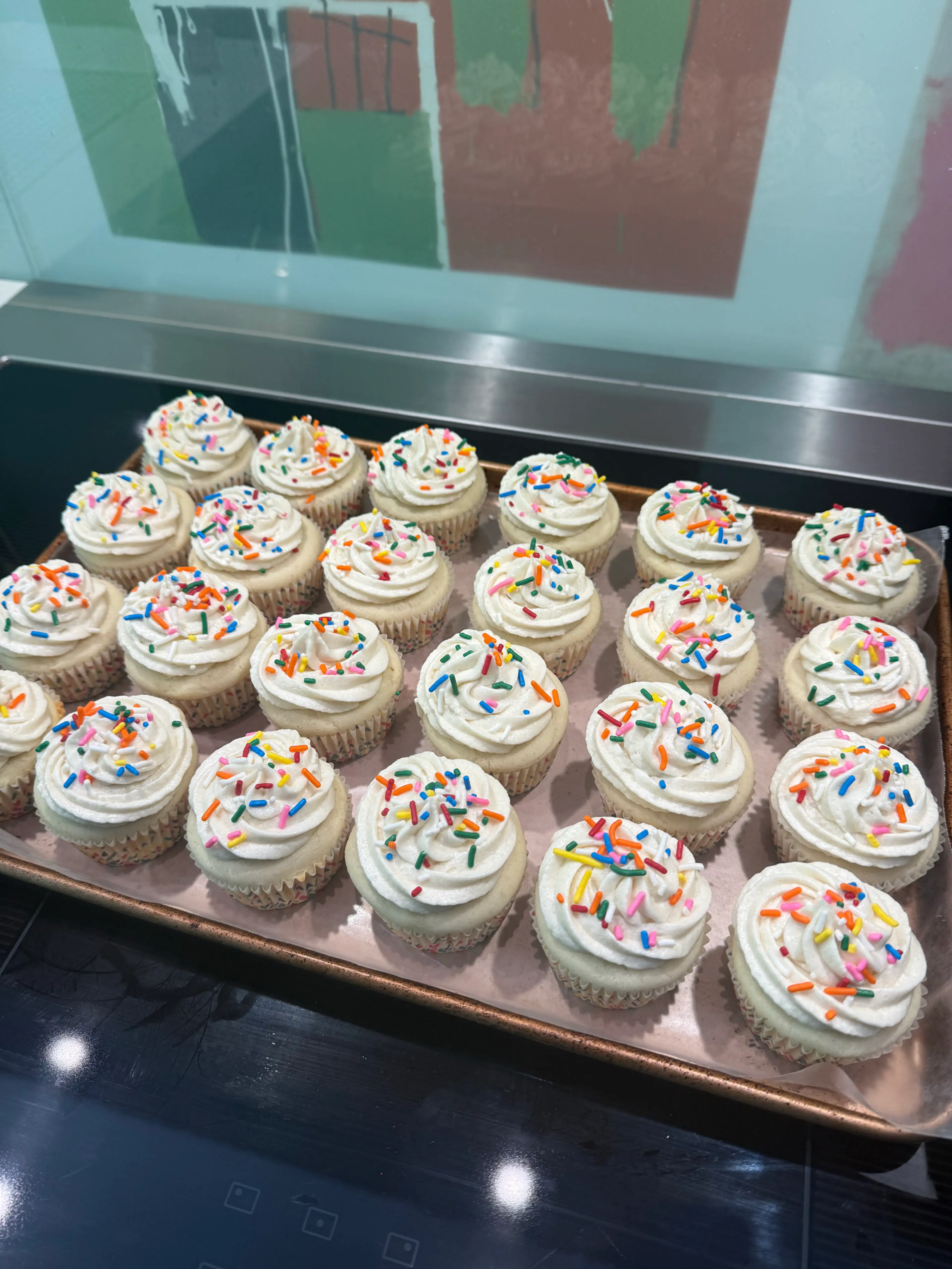 Gluten-Free Vanilla Birthday Cupcakes