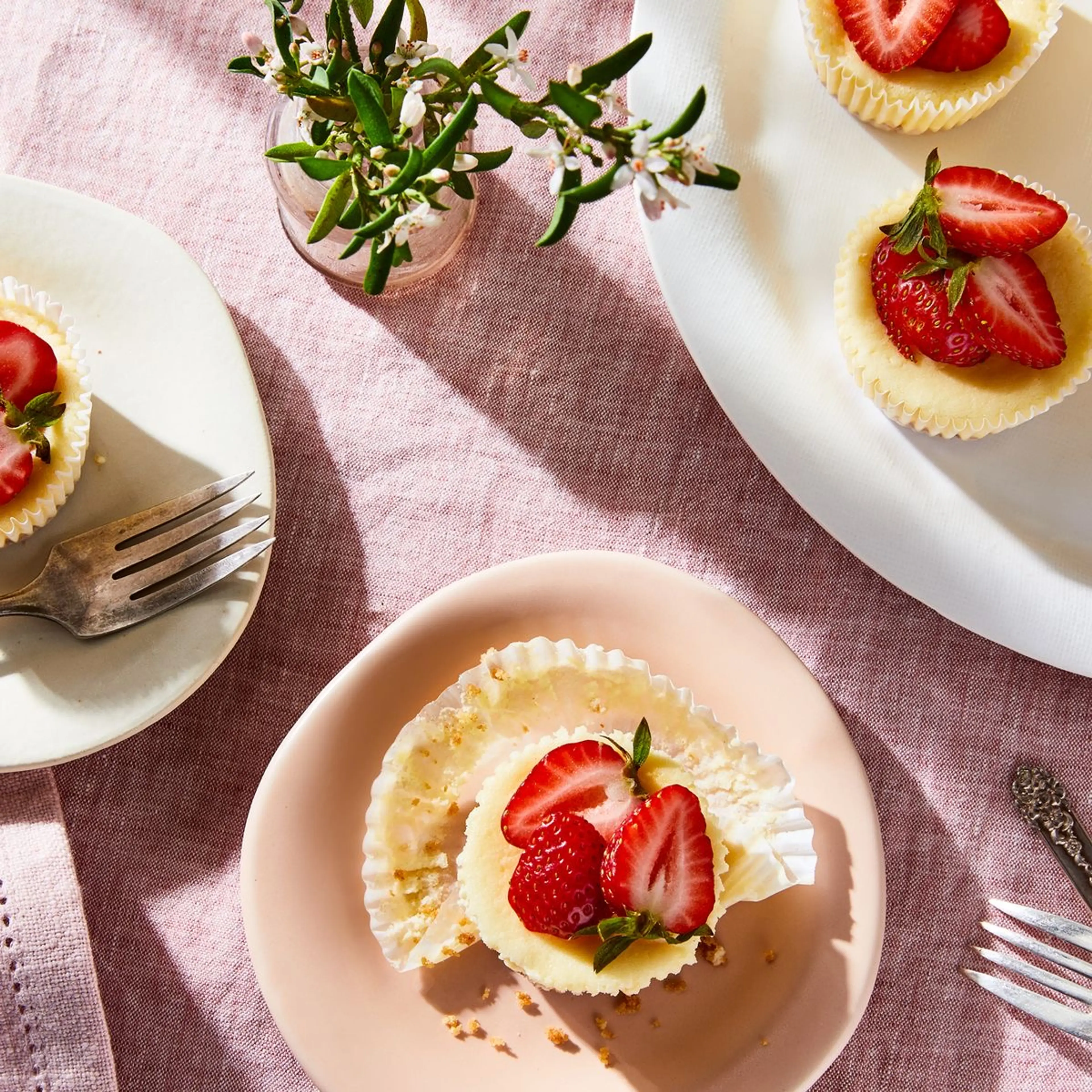 Easy Mini Cheesecakes