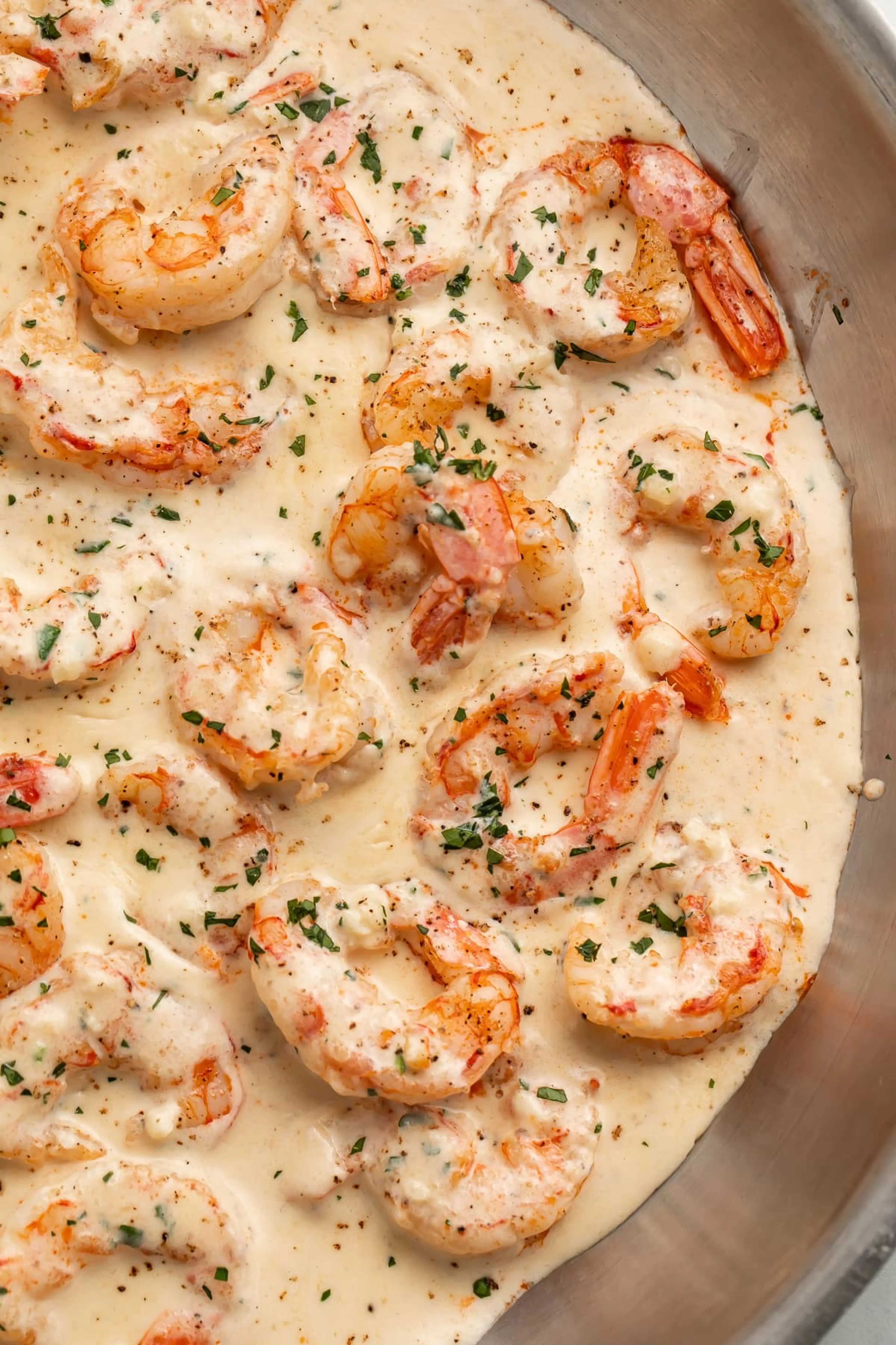 Creamy Garlic Shrimp