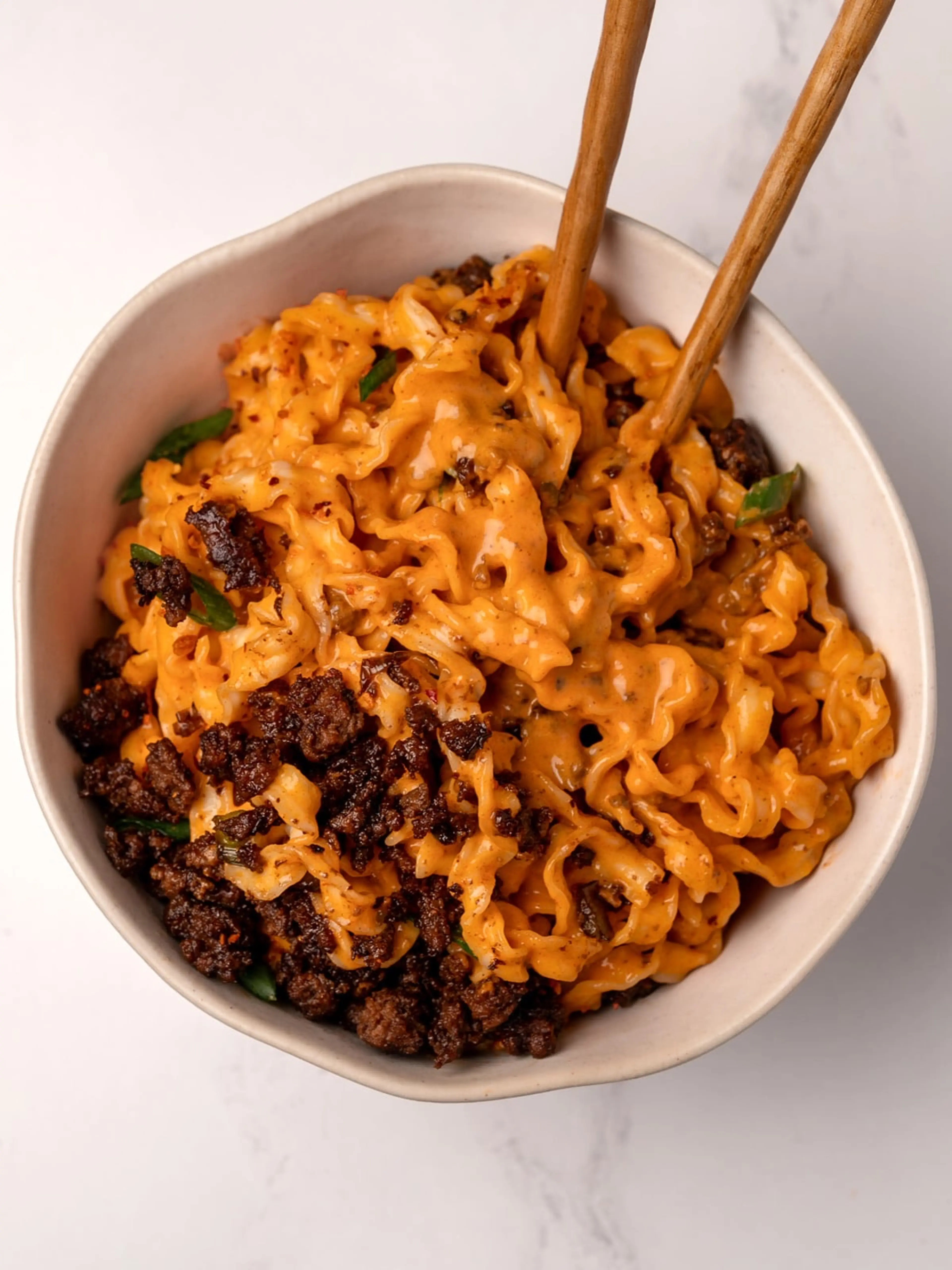 Creamy Gochujang Noodles