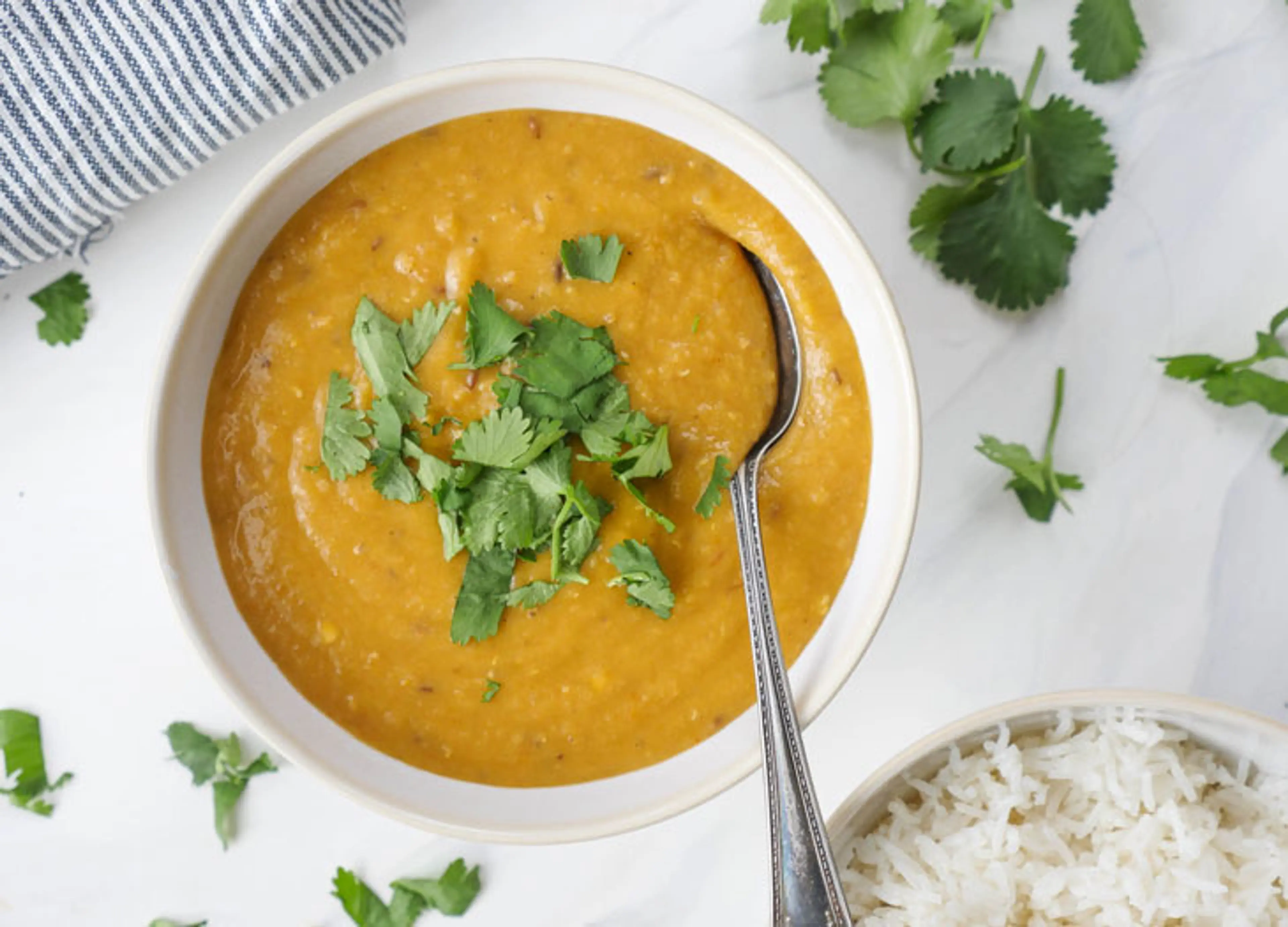 Instant Pot Red Lentil Dal (Masoor Dal)