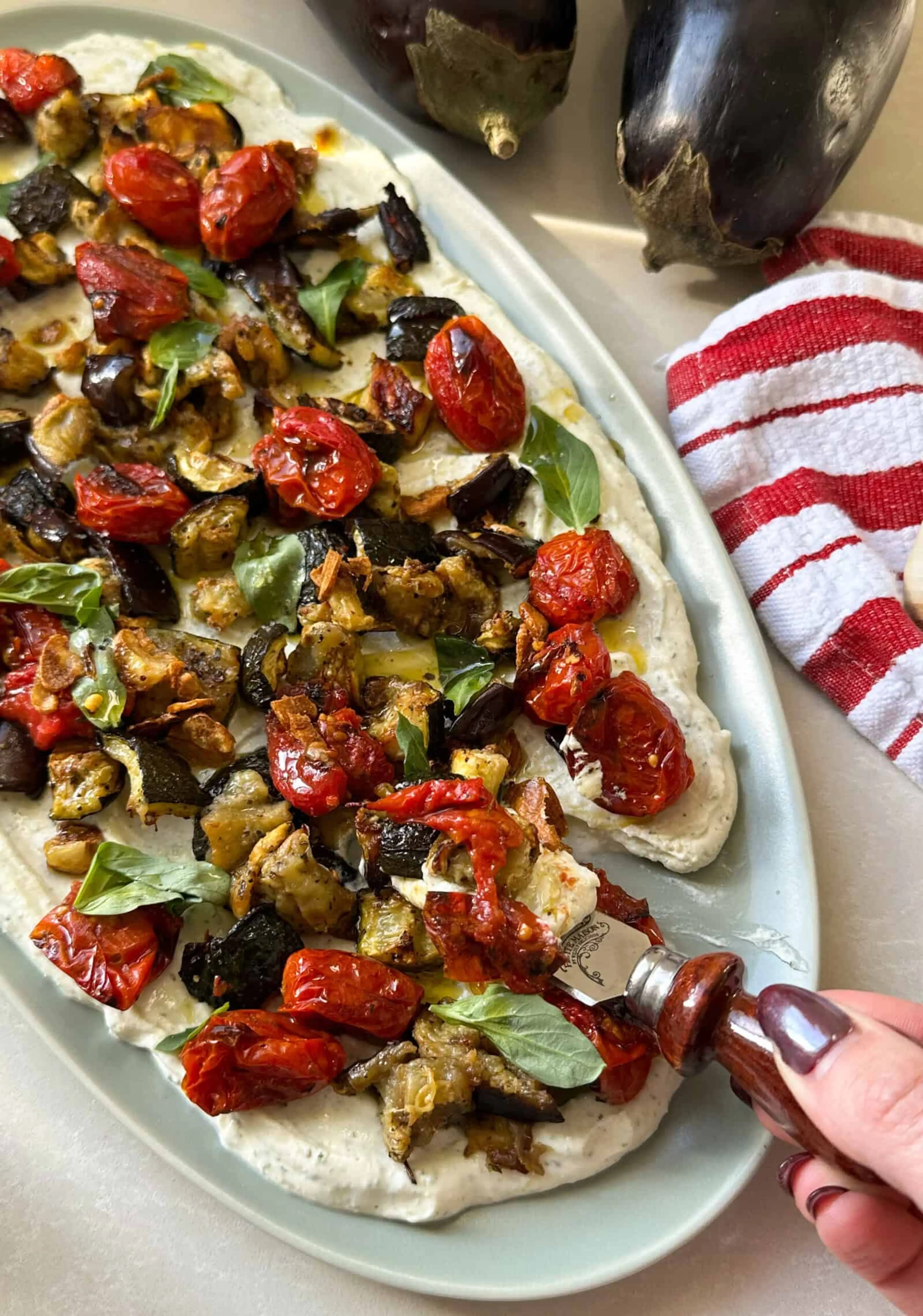 Boursin & Roasted Veggie Spread