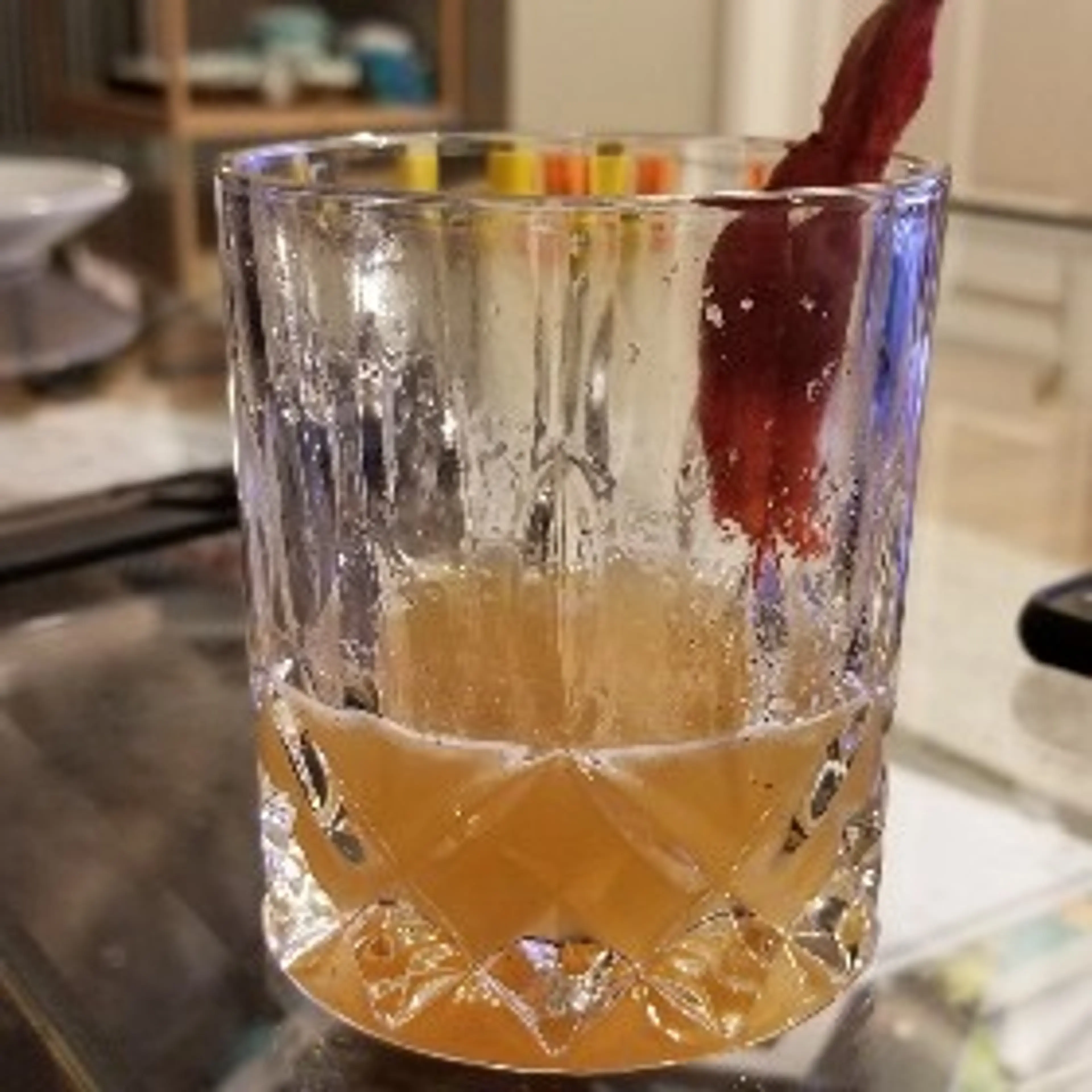 Apple Pie Bourbon Cocktail