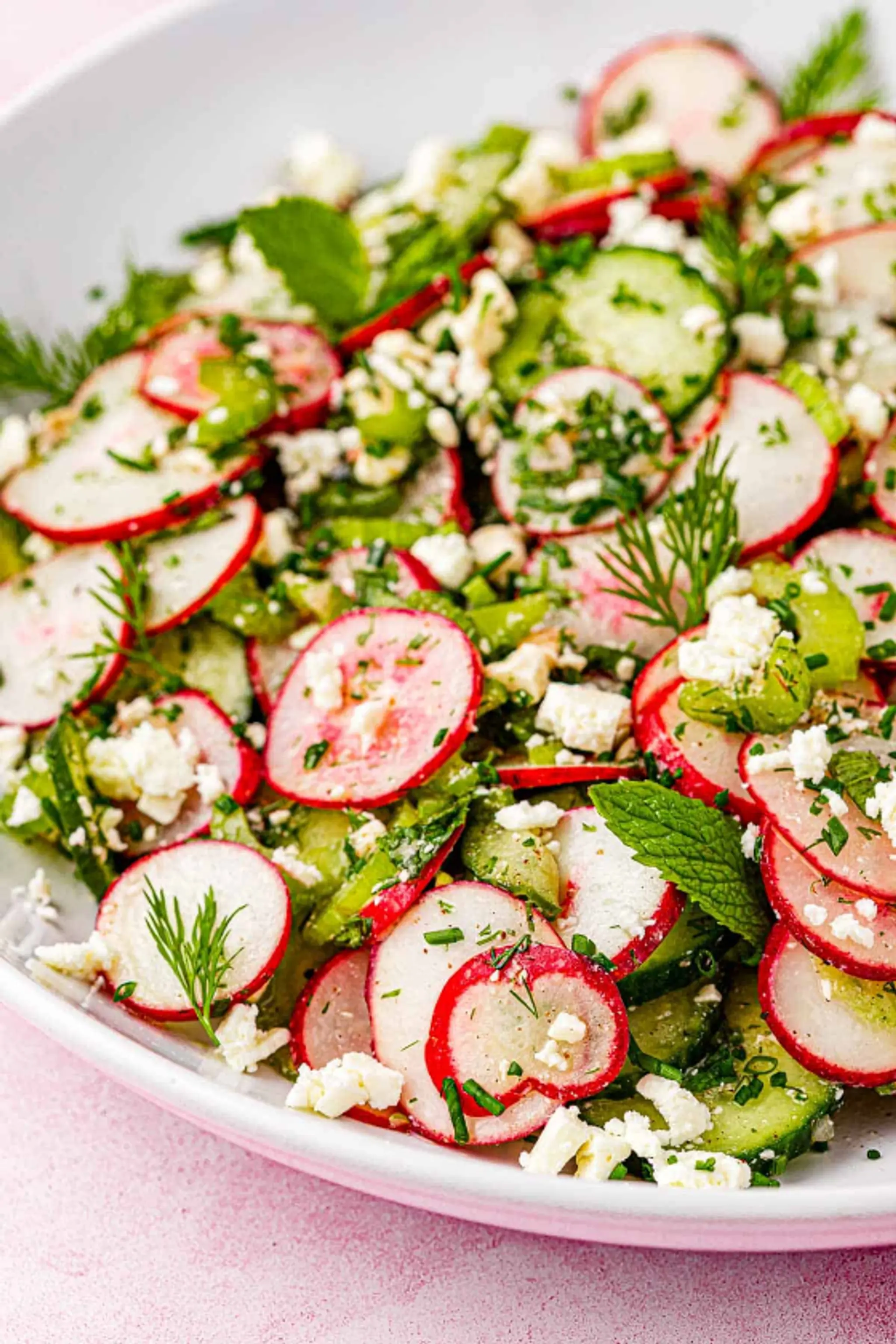 Cucumber Radish Salad