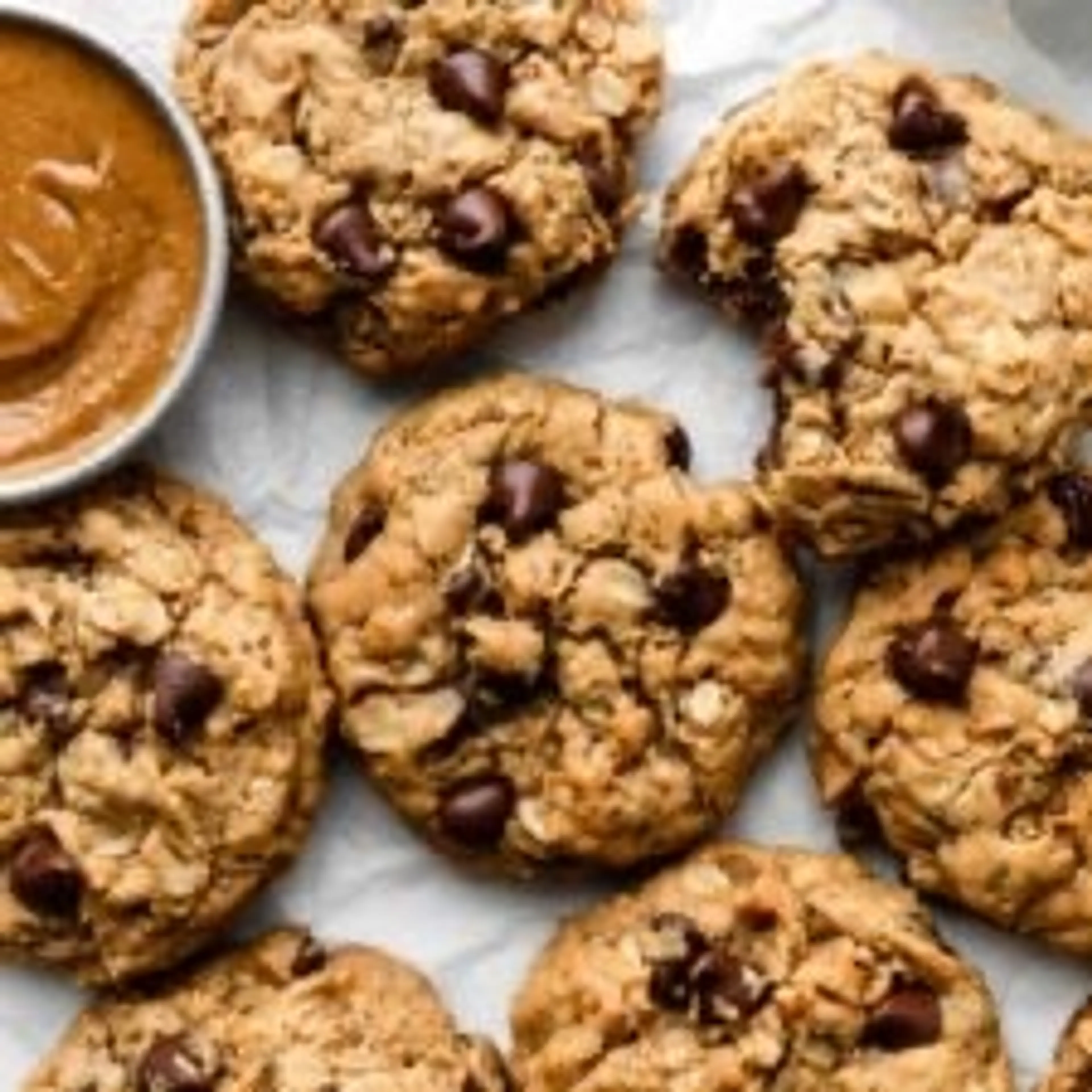 Flourless Peanut Butter Oatmeal Cookies