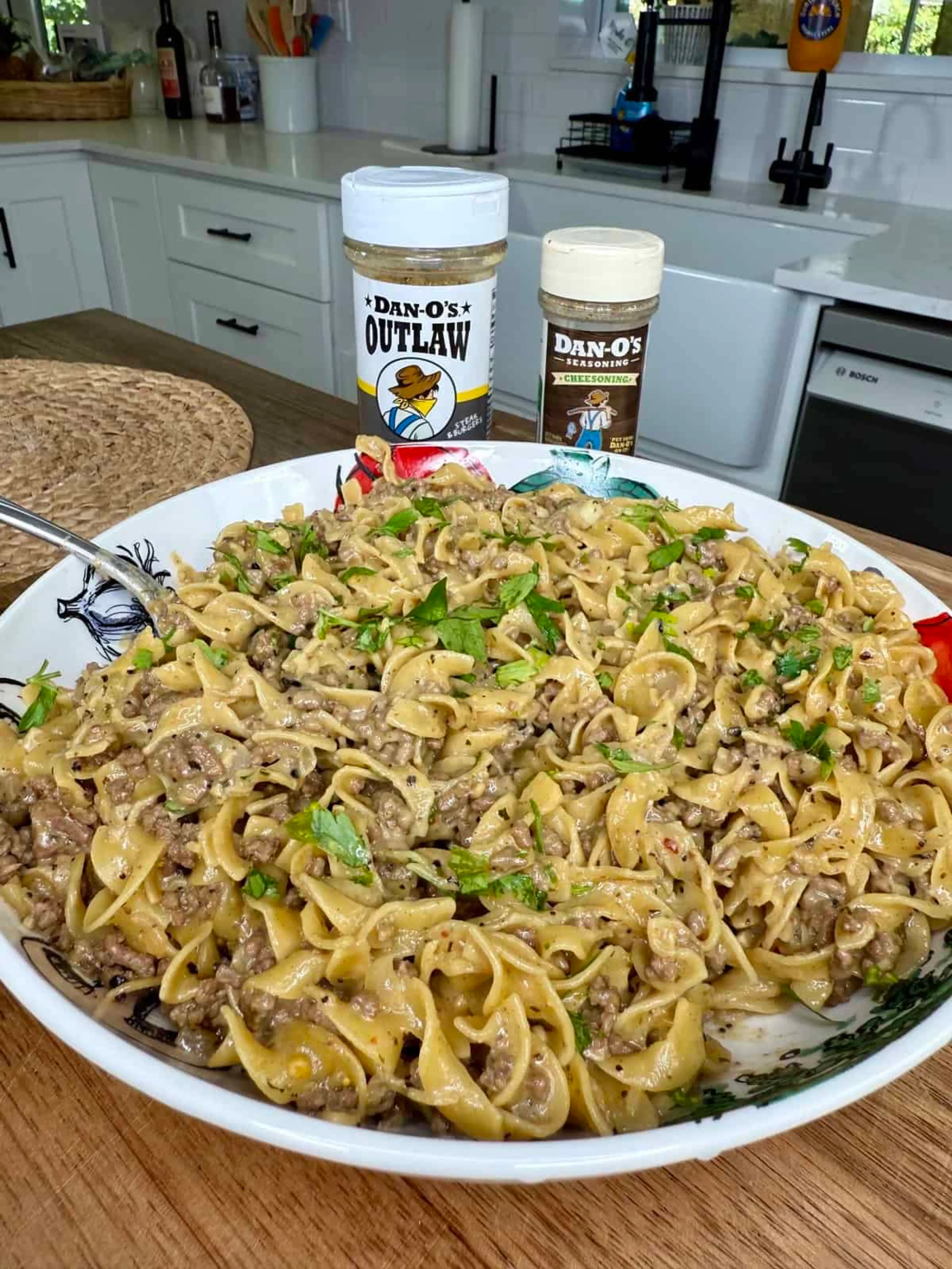 Creamy Steakhouse Beef and Noodles