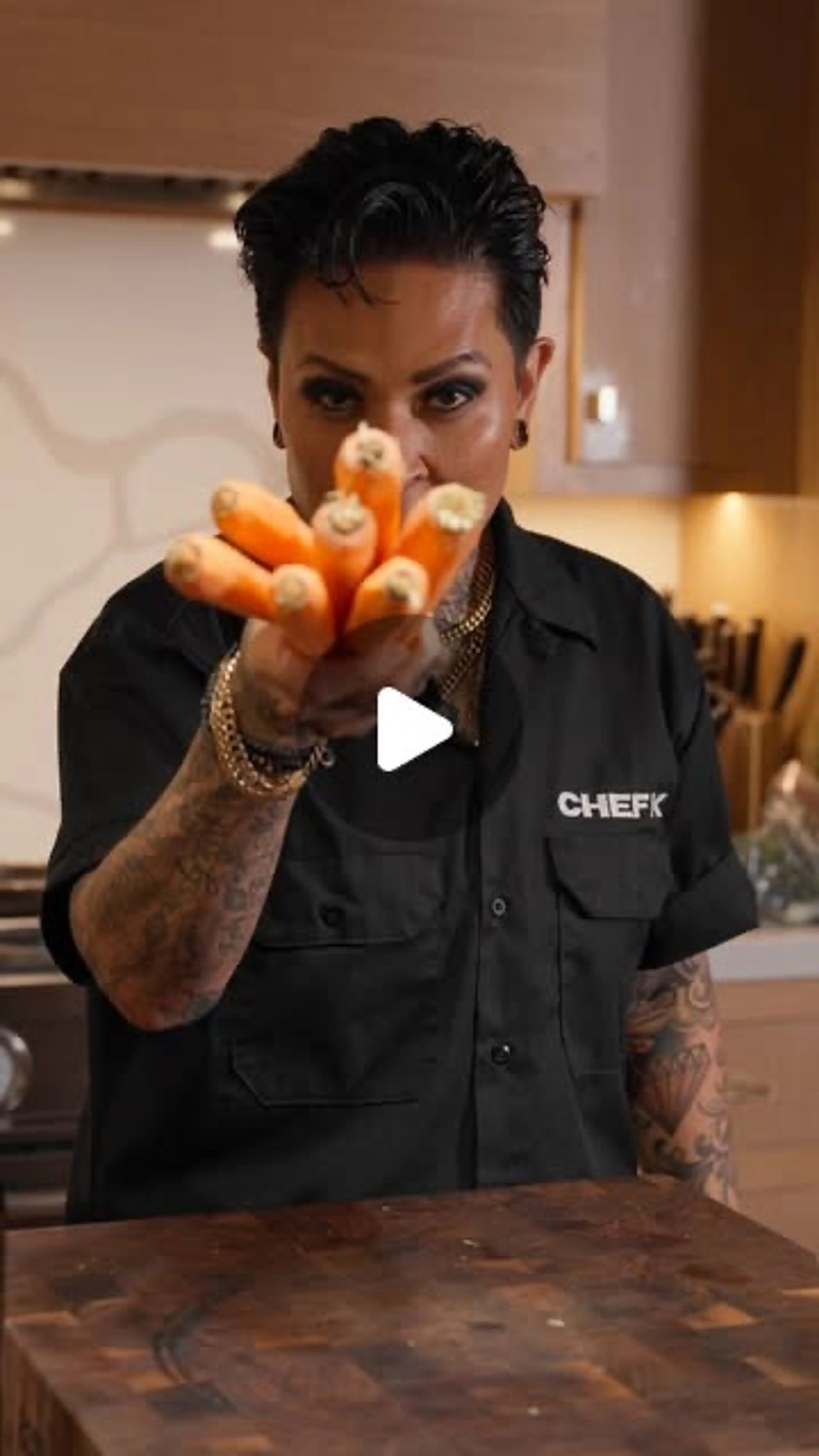 Hot Maple Roasted Carrots