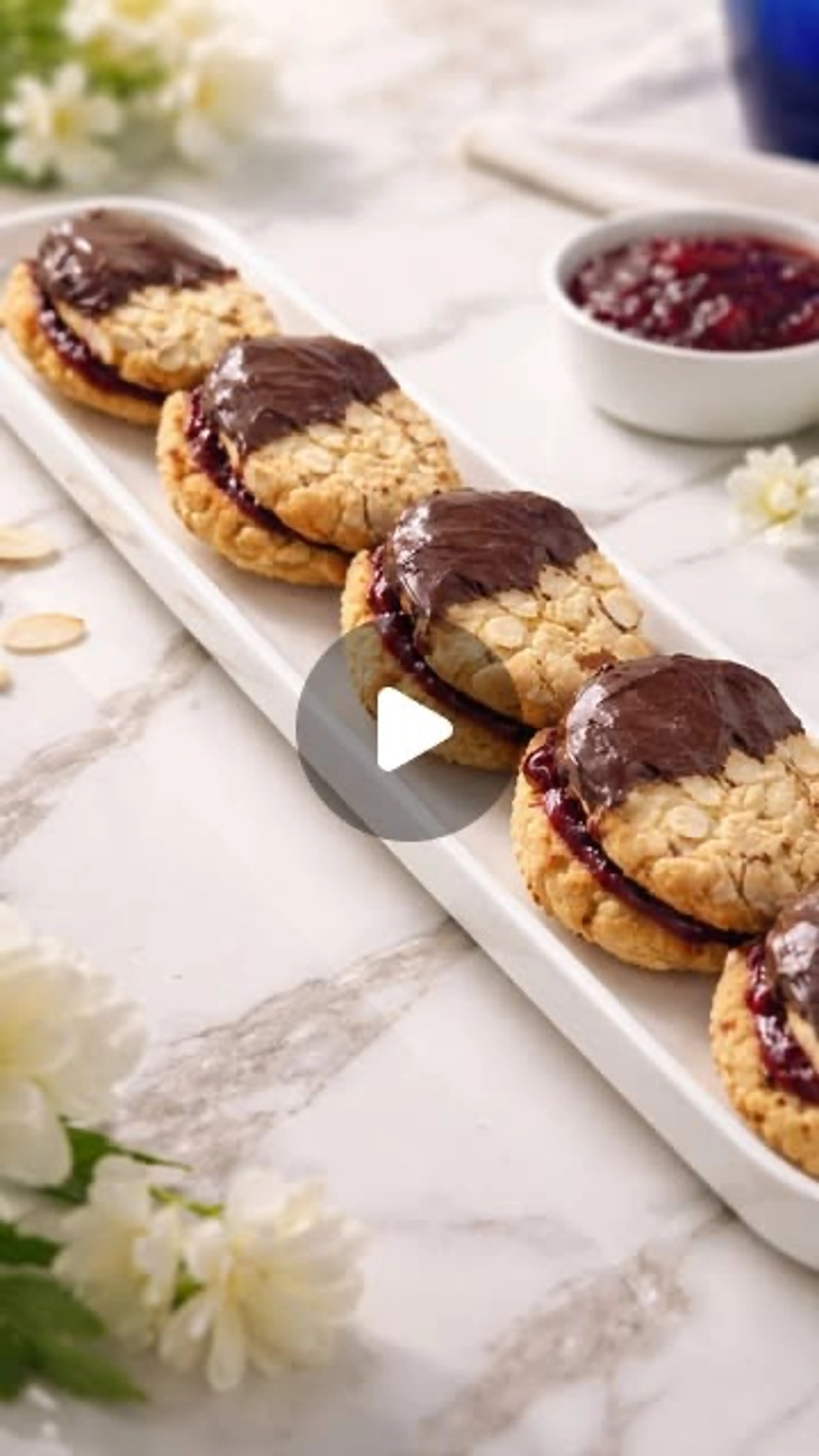 Passover Almond Chocolate Cookies
