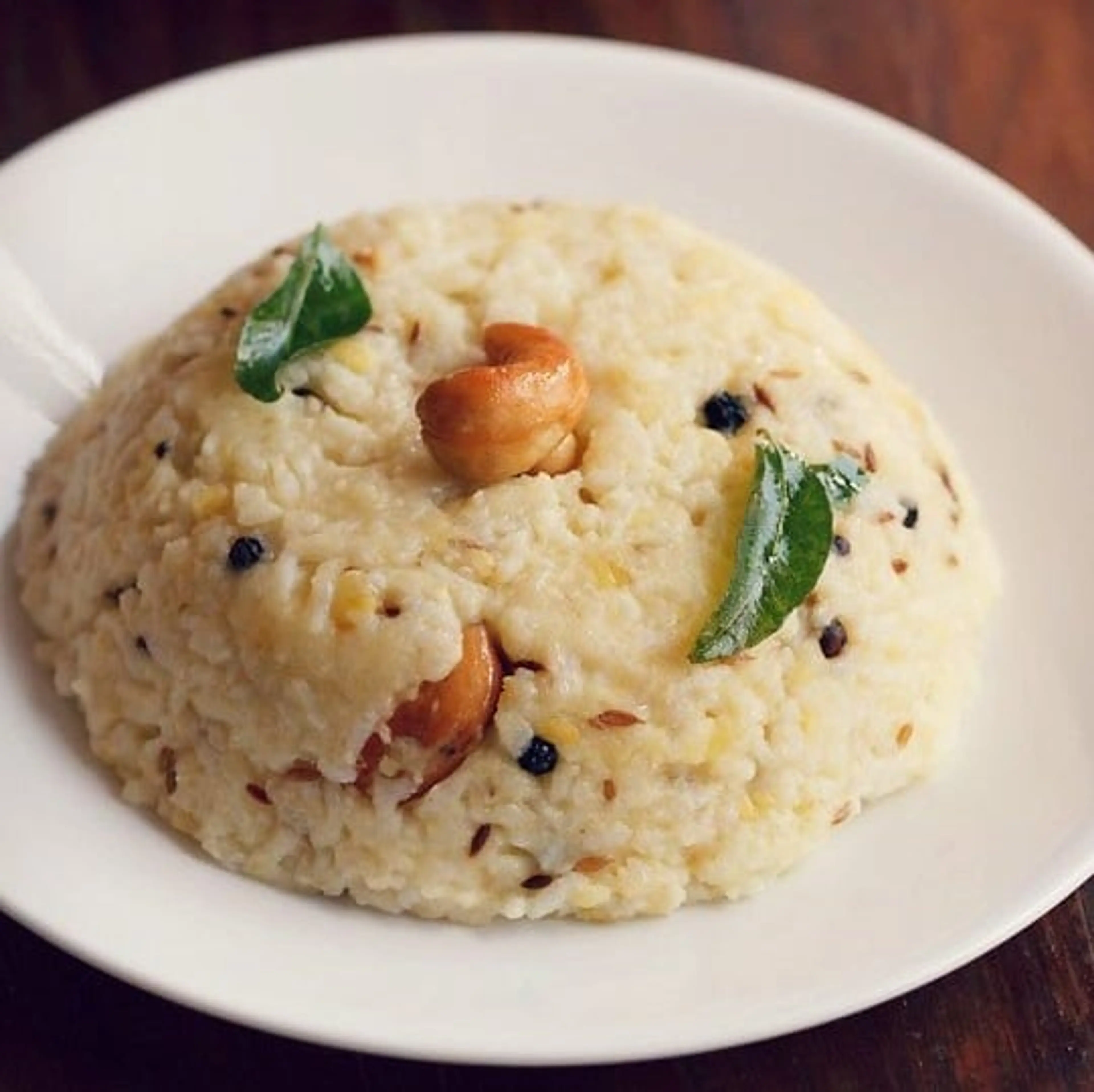 Ven Pongal Recipe | Khara Pongal | Ghee Pongal