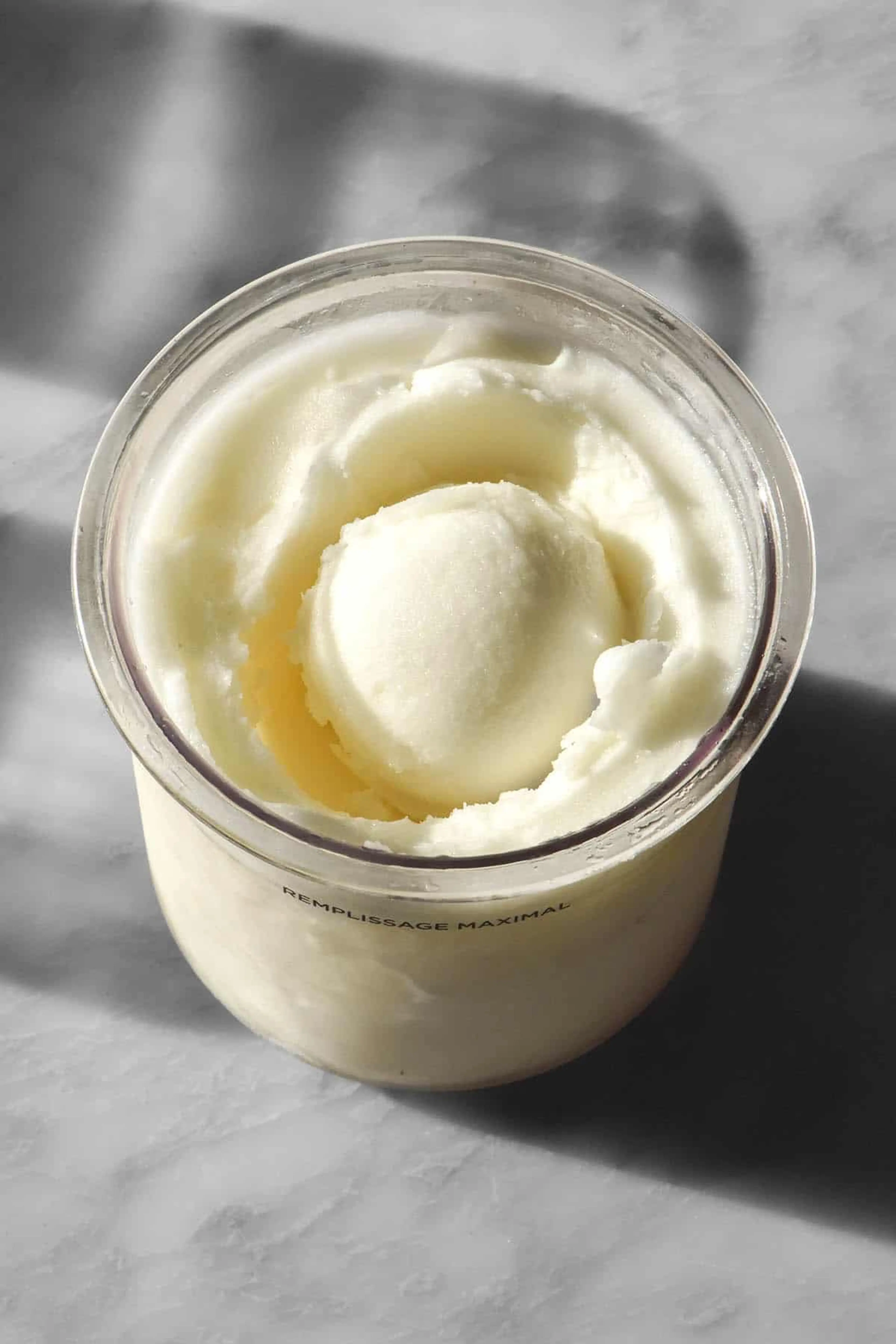 Ninja Creami lemon sorbet