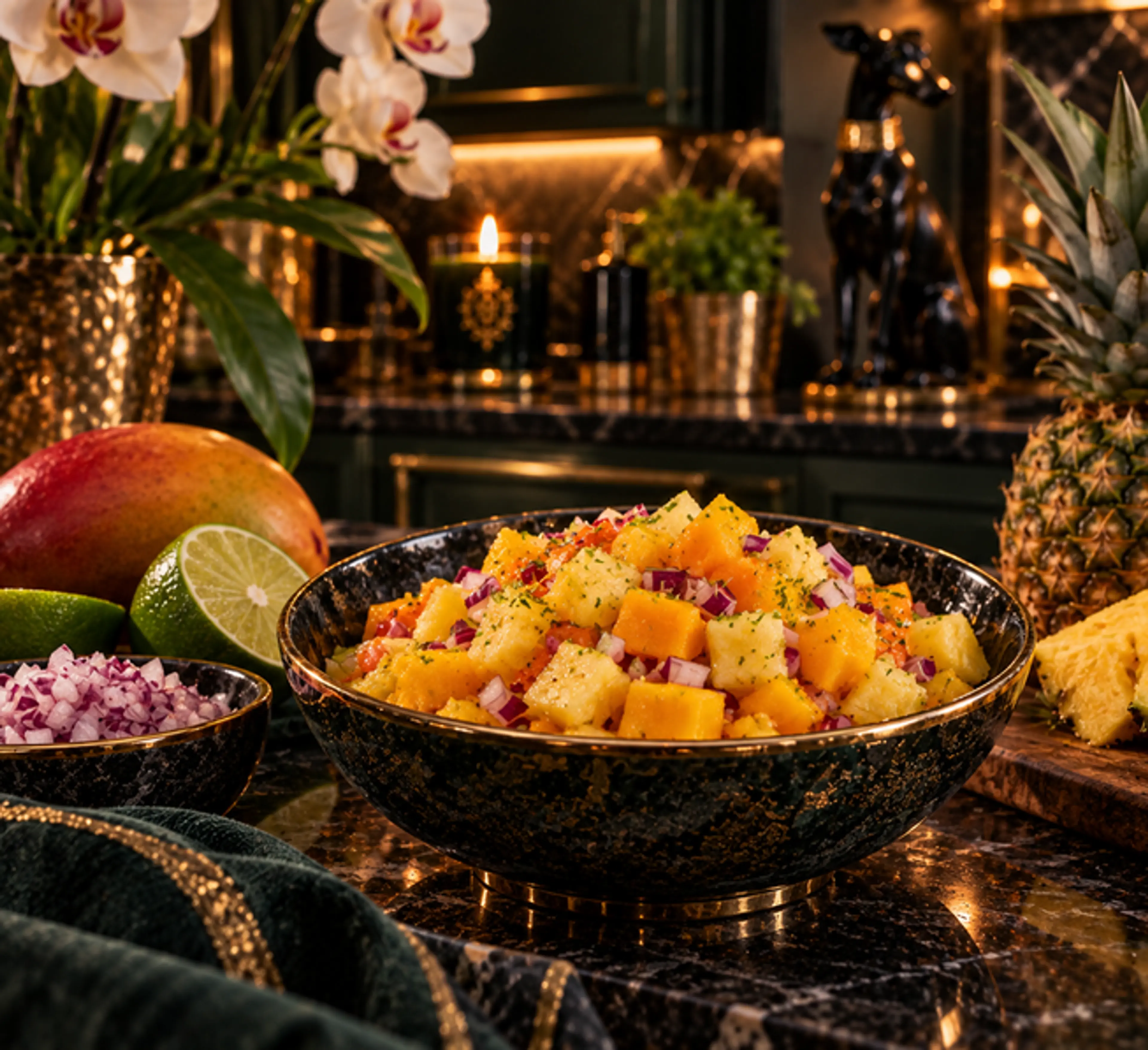 Mango-Pineapple Salsa