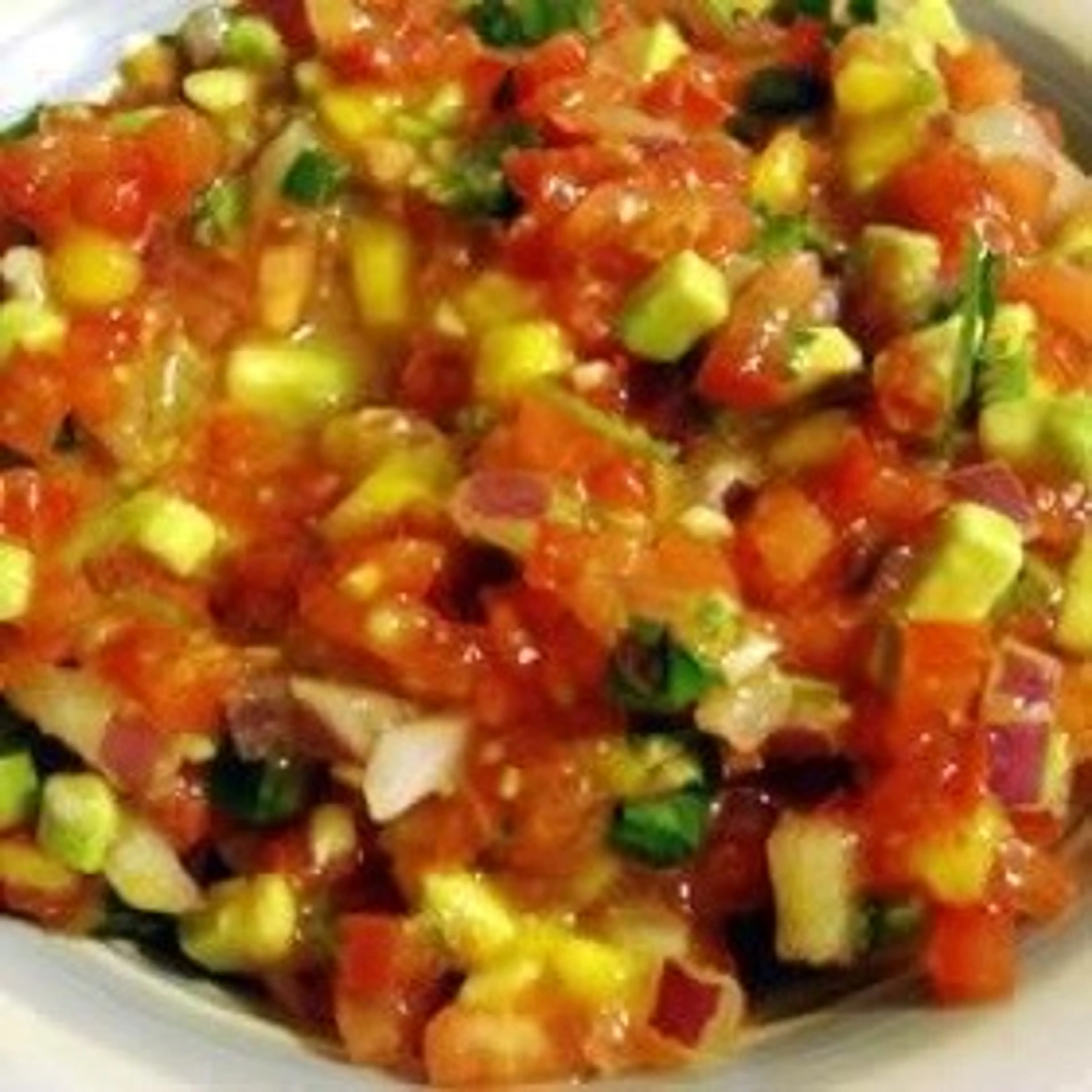 Avocado, Tomato and Mango Salsa