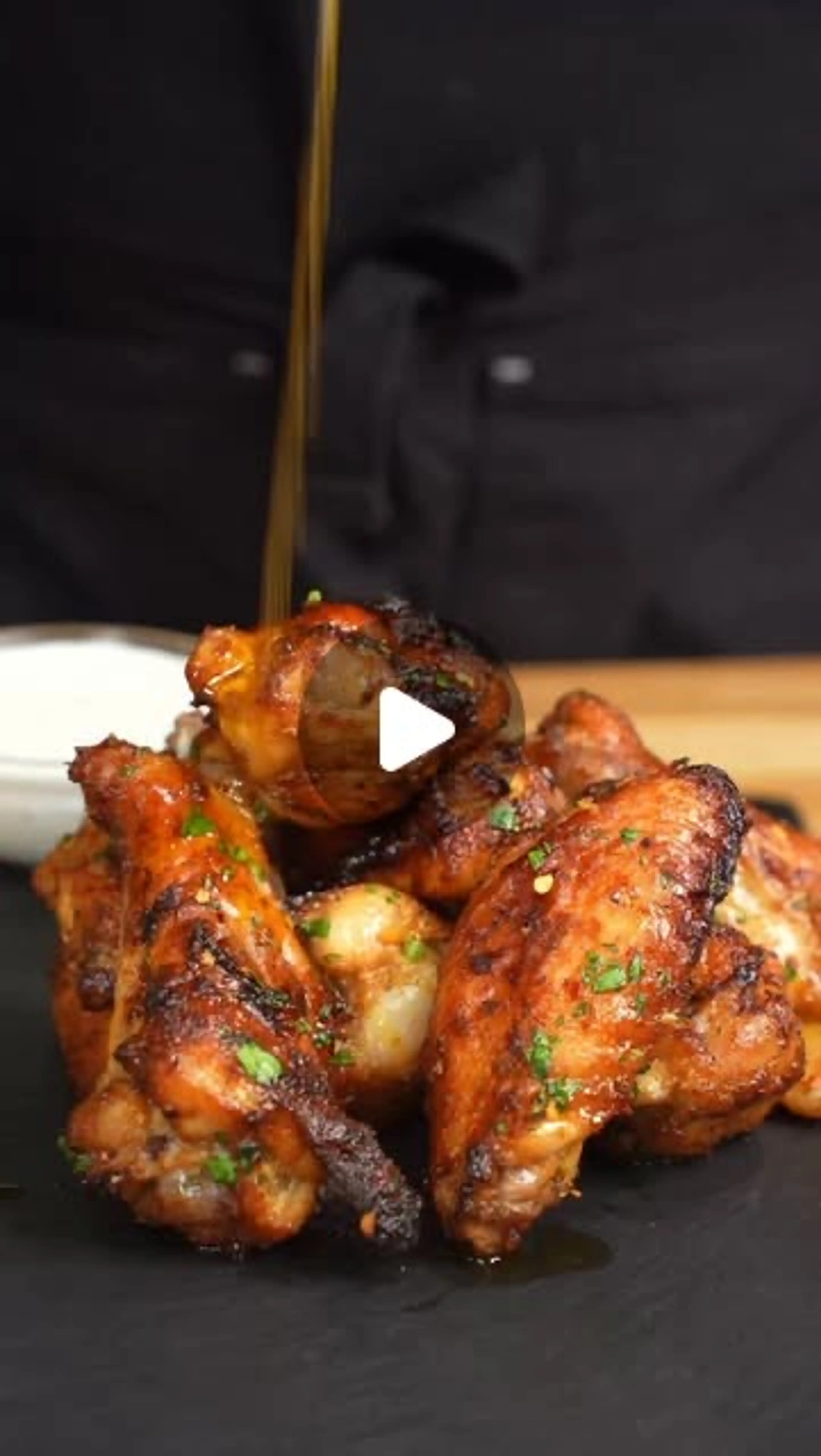 Air Fryer Brown Sugar Cajun Chicken Wings