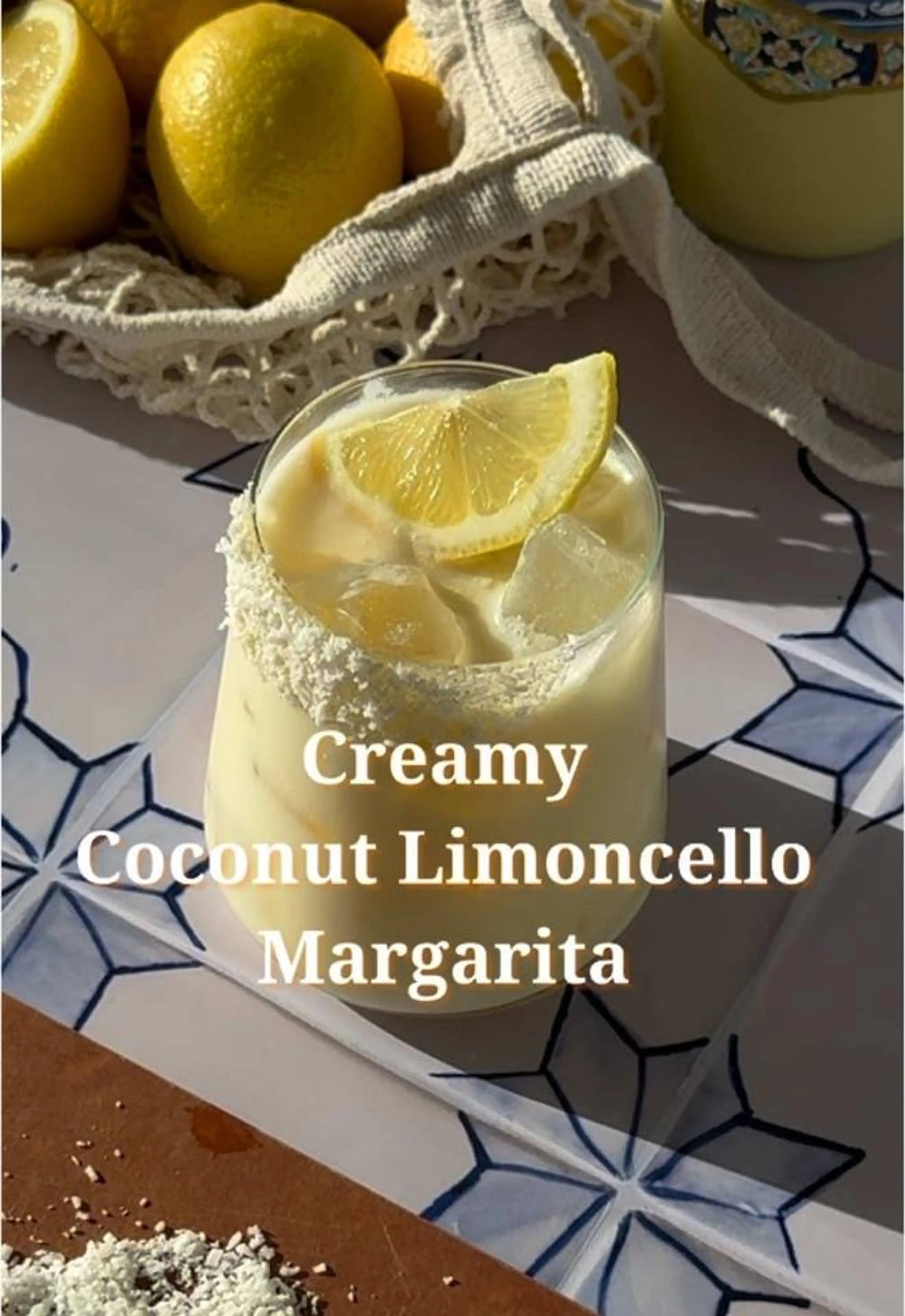 Limoncello Creamy Margarita