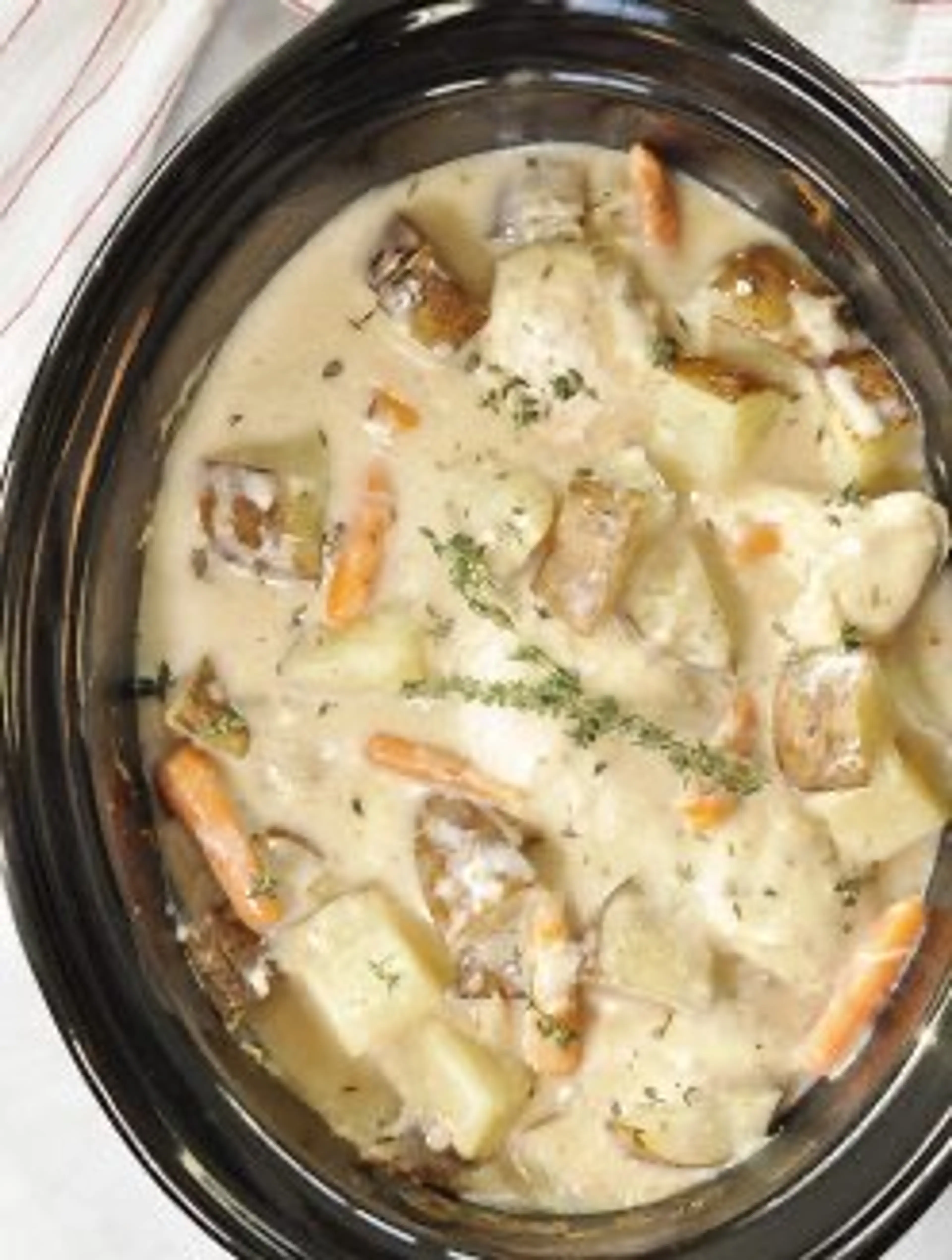 Crock Pot Creamy Ranch Chicken and Potatoes