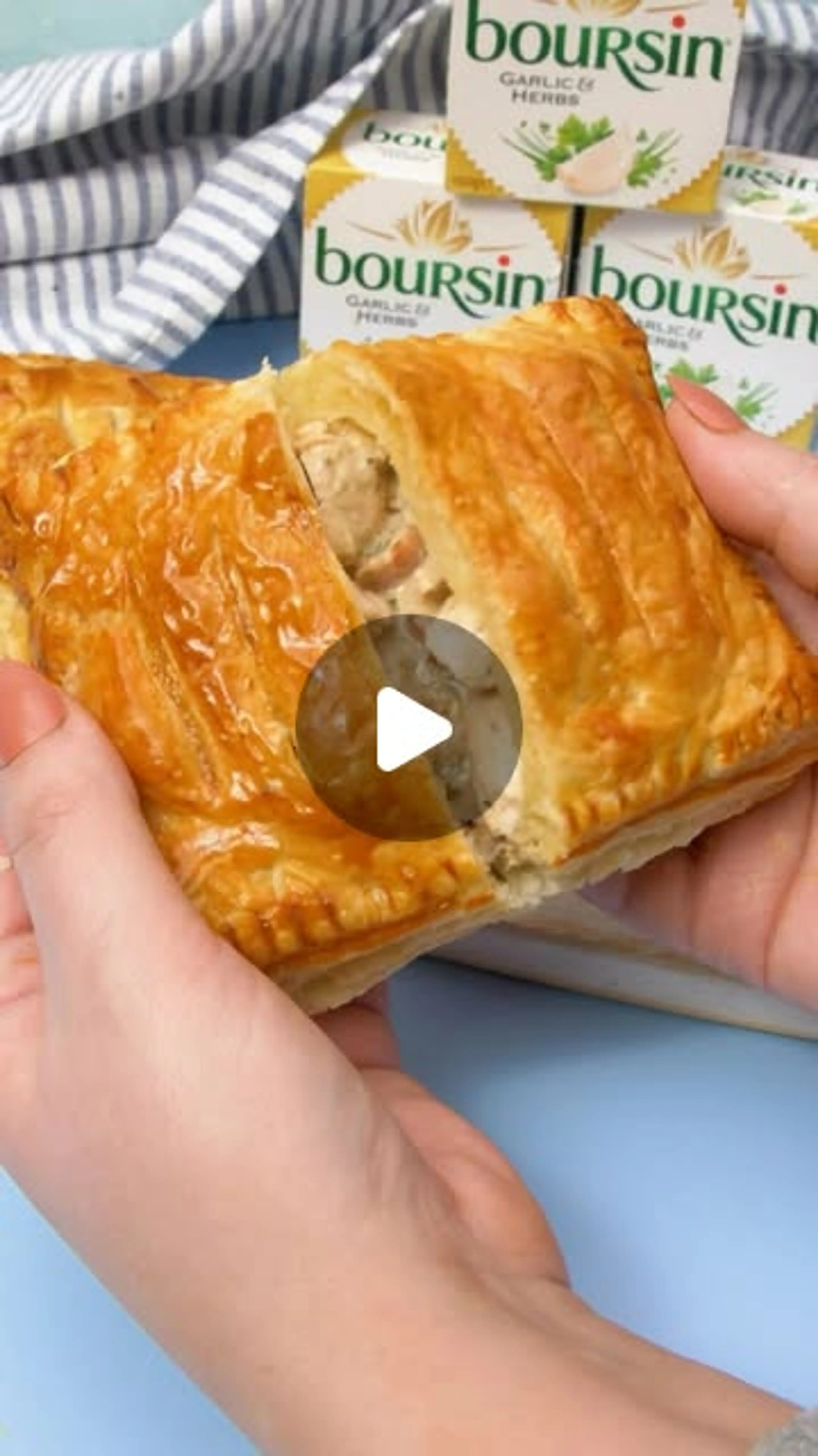 Boursin Bake Air Fryer Pastries