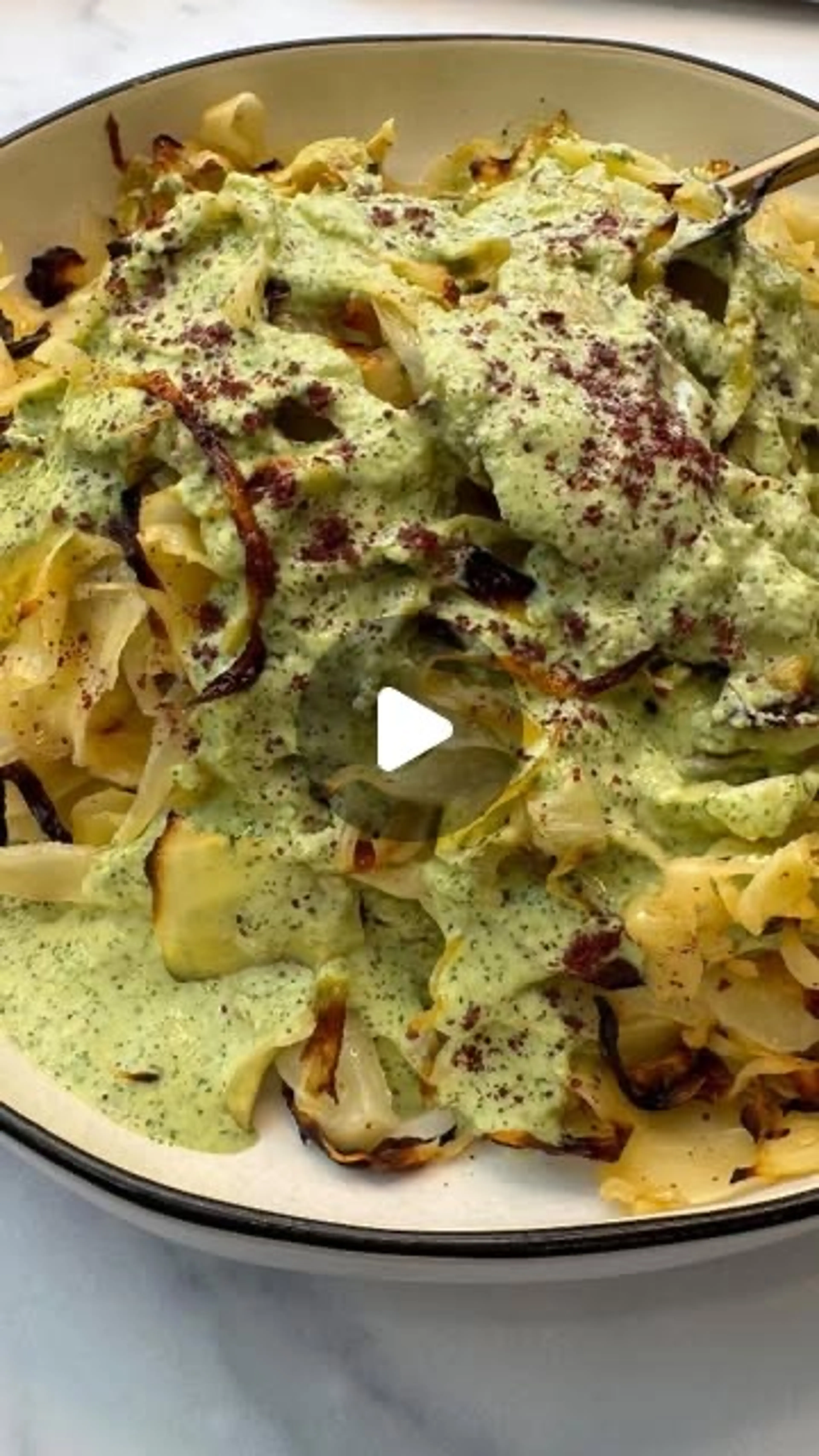 Tahini Cabbage