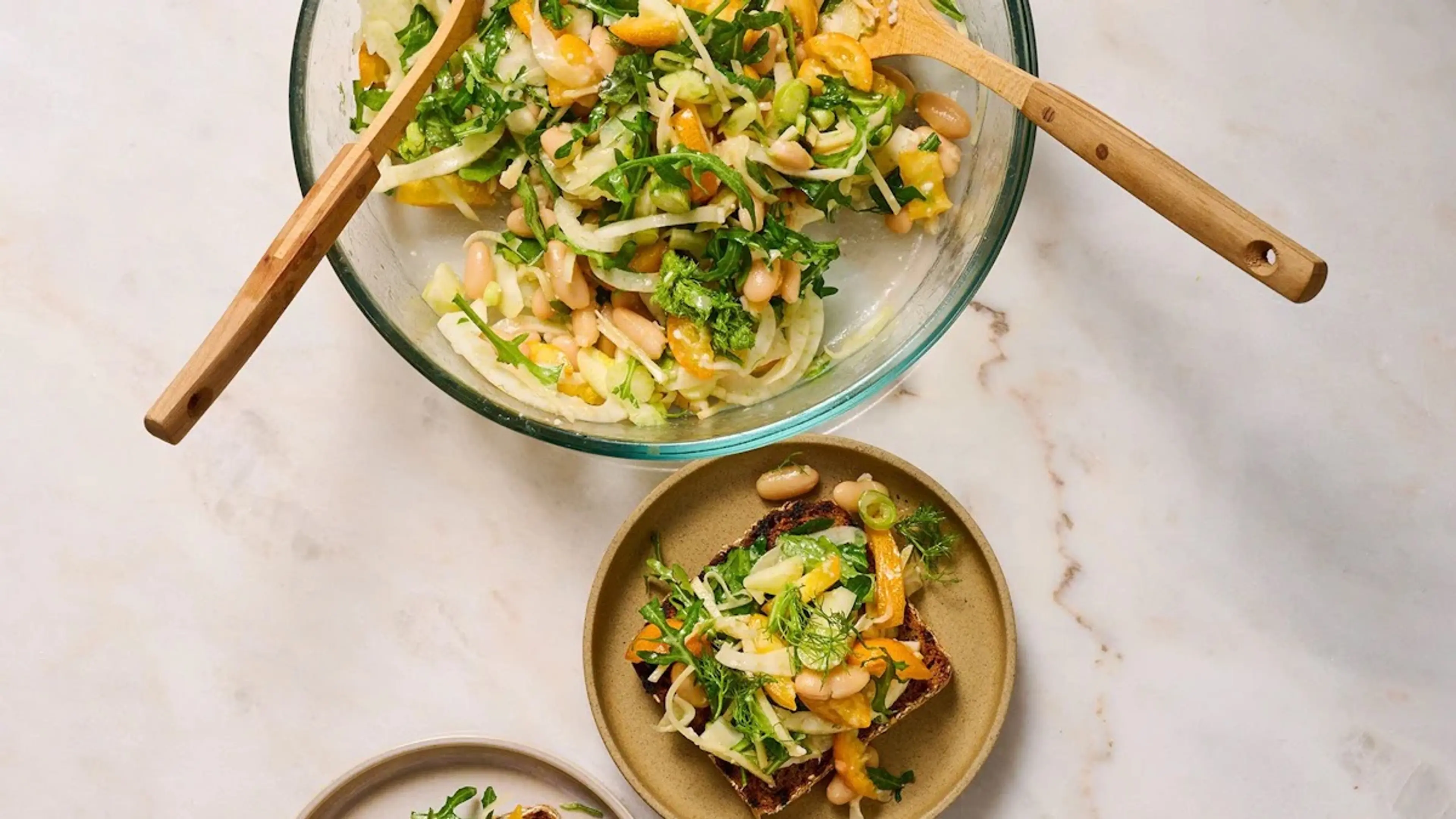 Kumquatsalat mit viel Ingwer