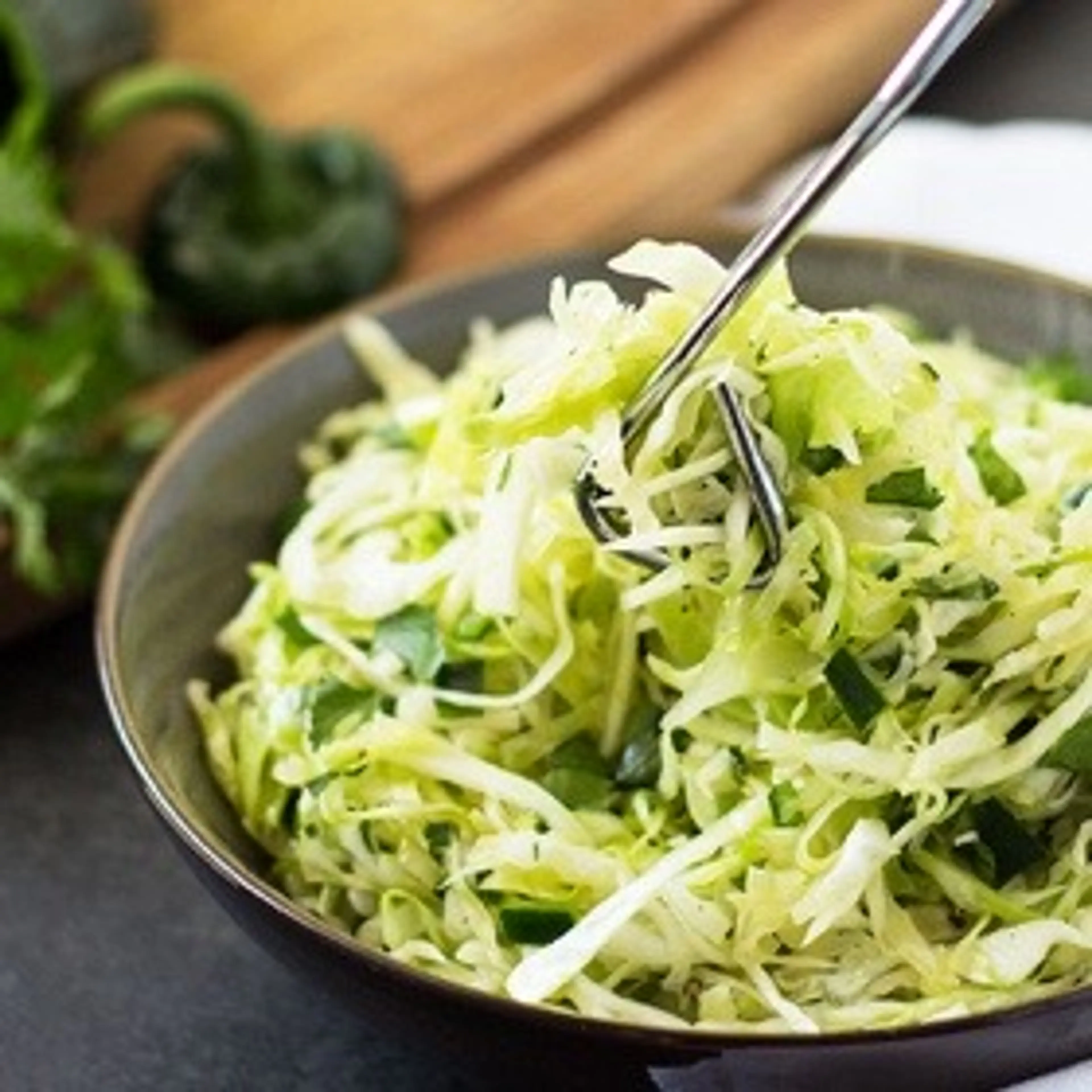 Cilantro Lime Poblano Slaw