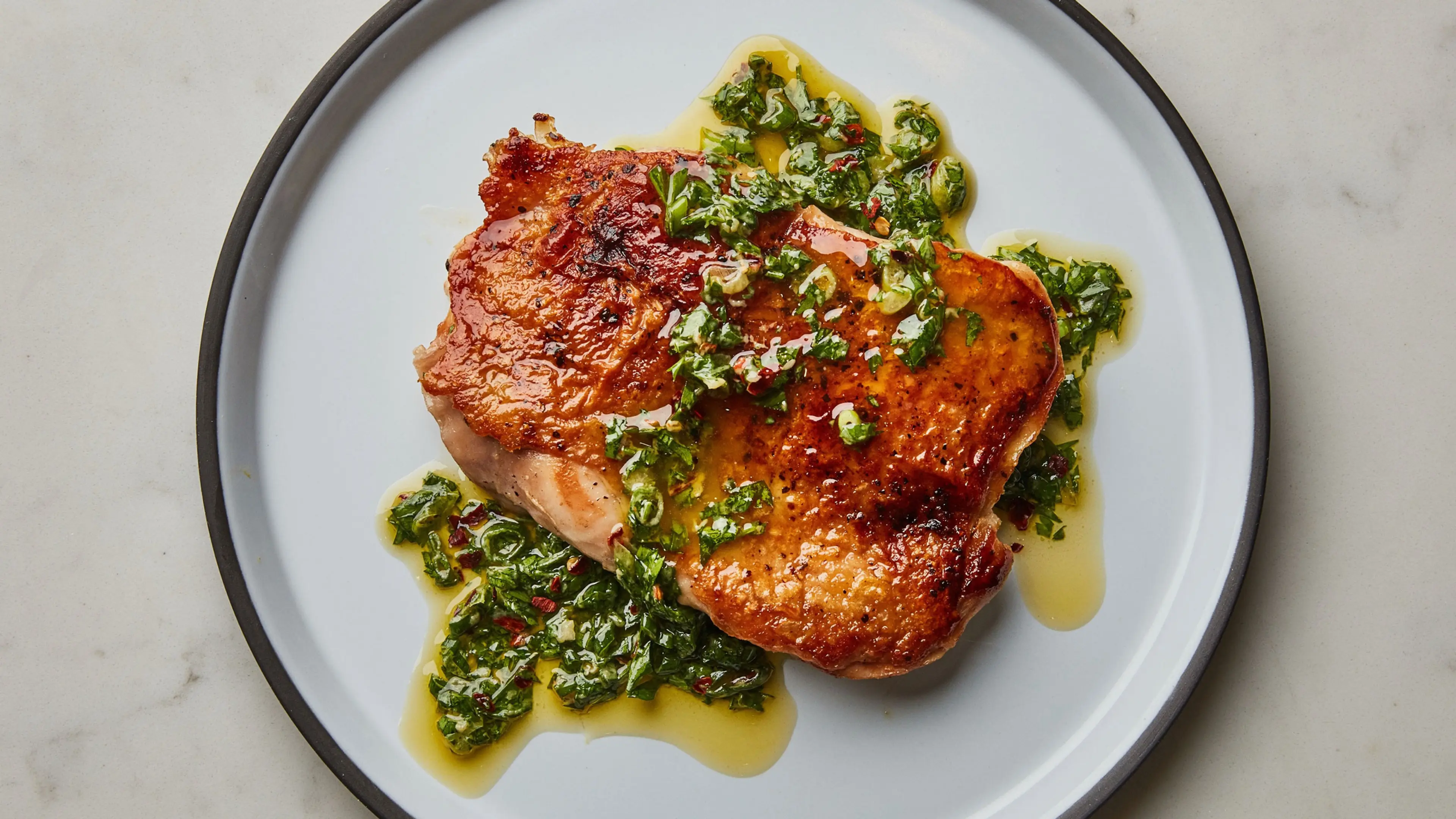 Chicken Under a Brick
