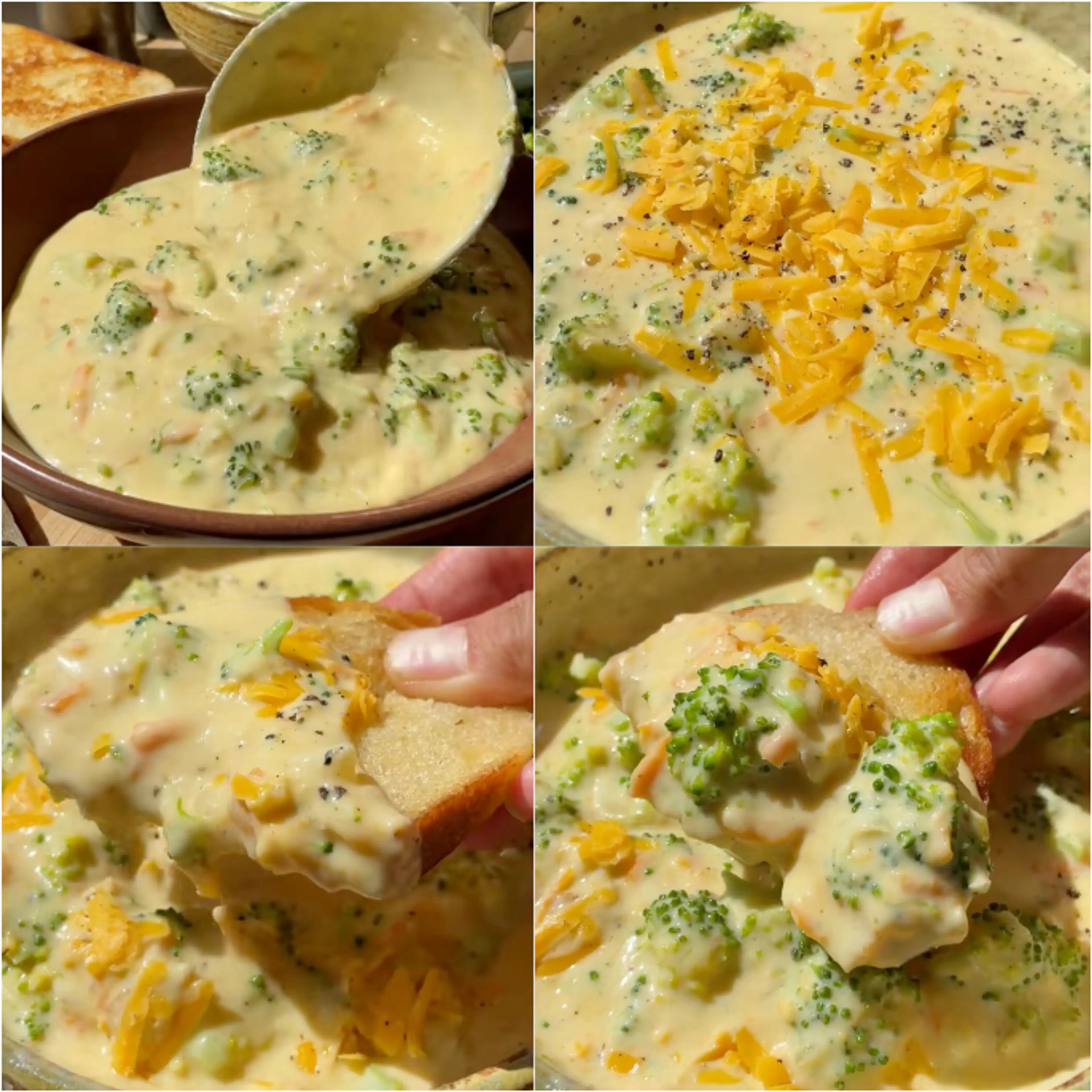 30 Minute Broccoli Cheddar Soup