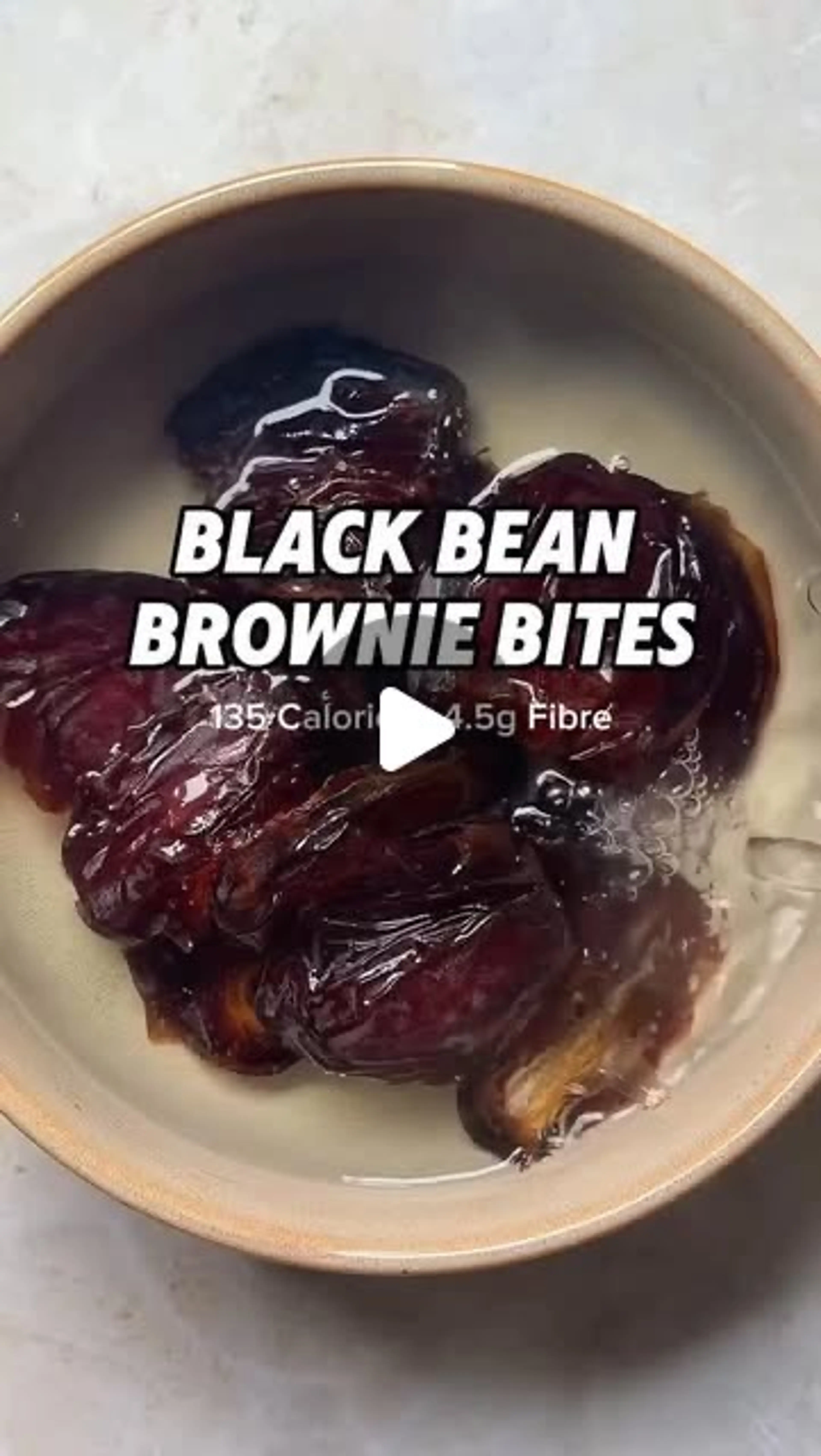 Black Bean Brownie Bites