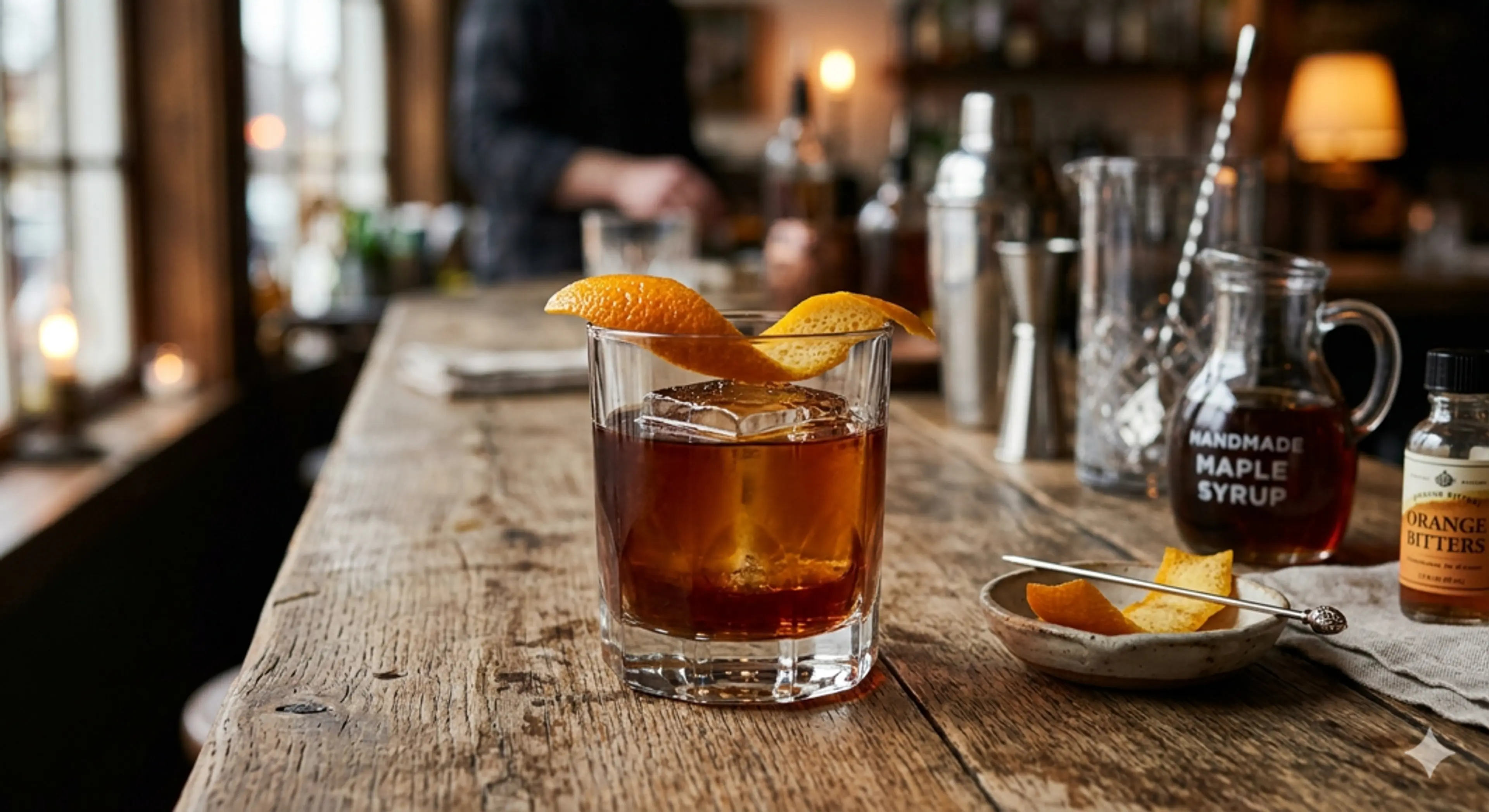 NA Tea Maple Old Fashioned