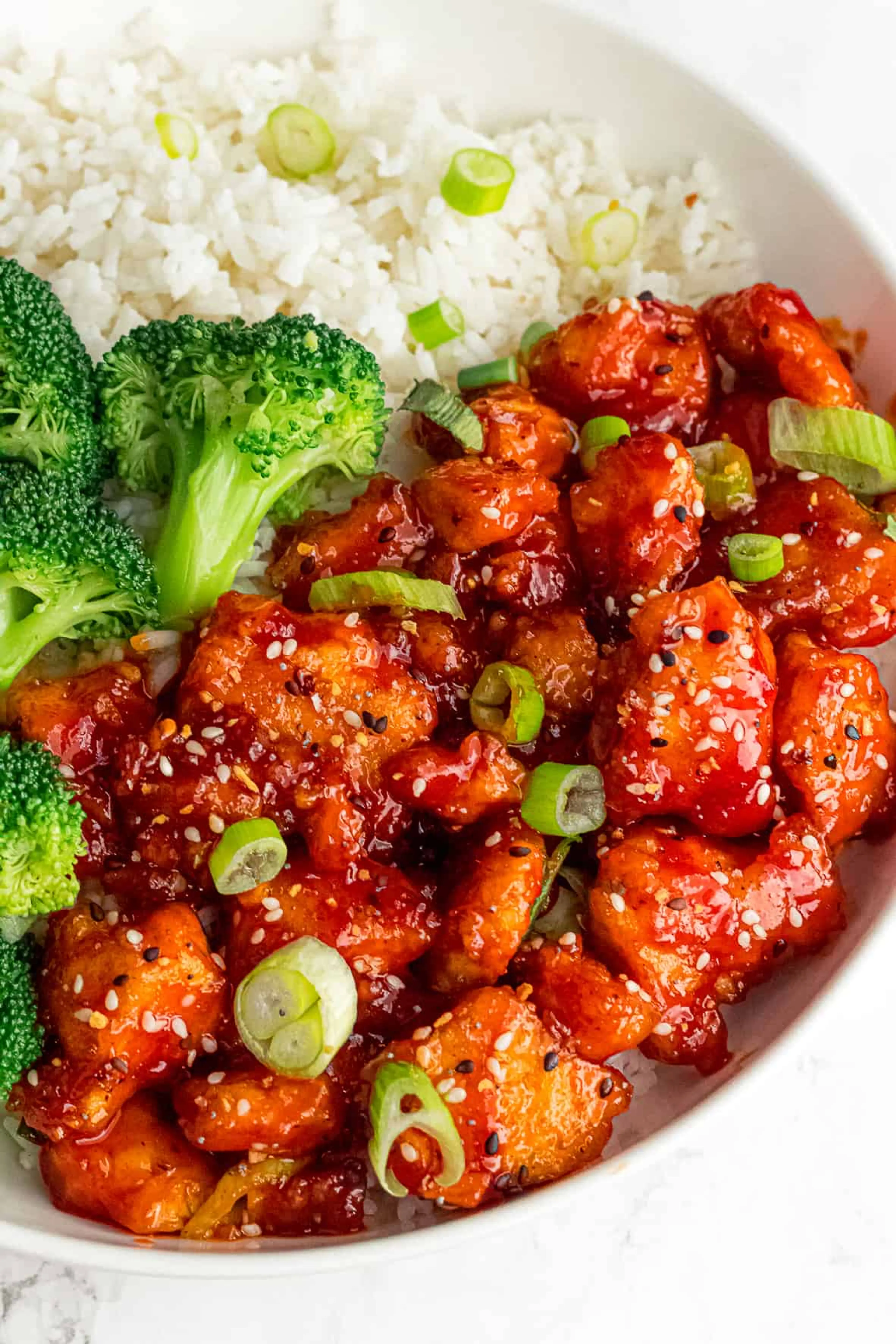 Crispy Gochujang Tofu Rice Bowls