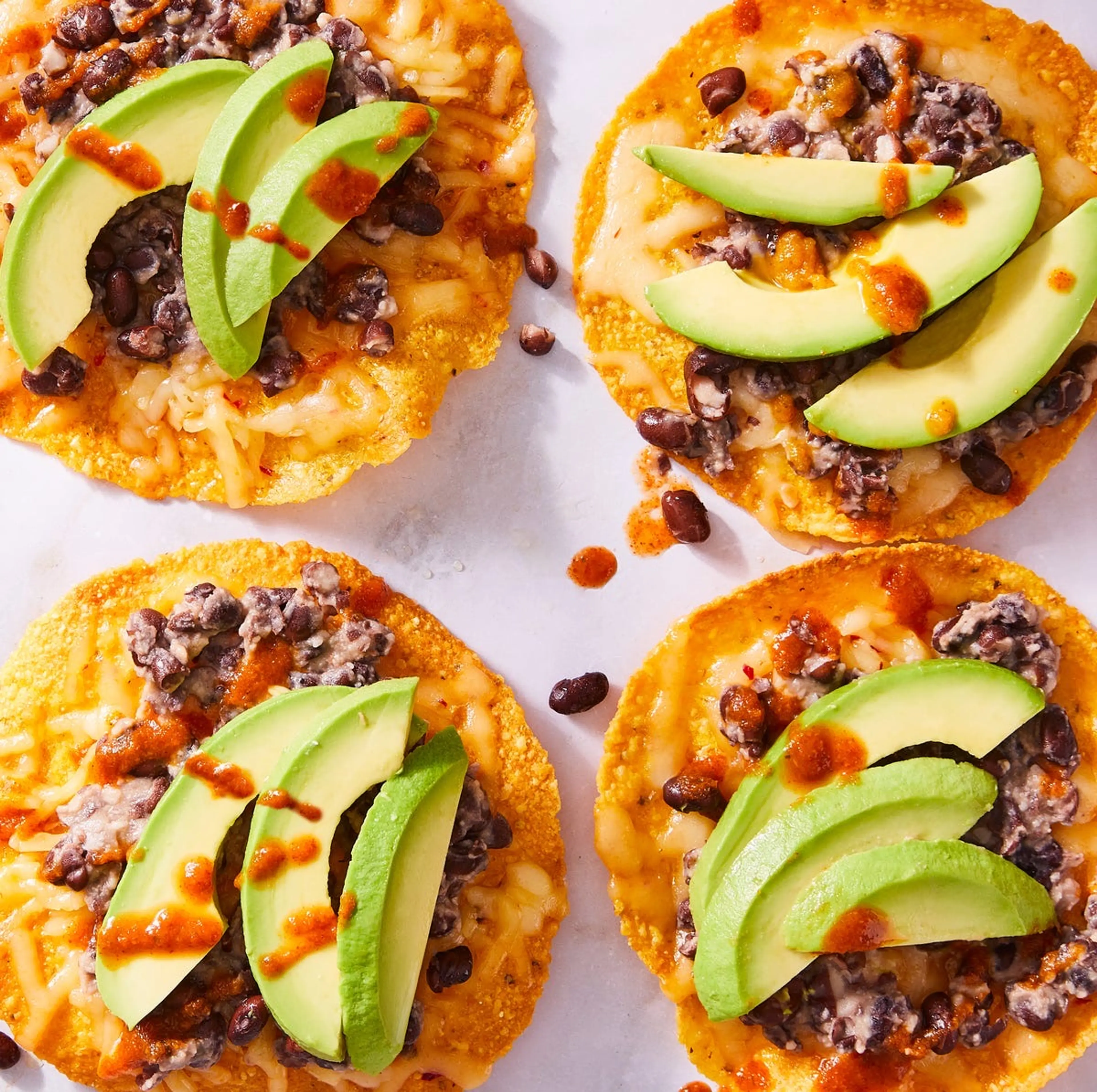 Black Bean Tostadas