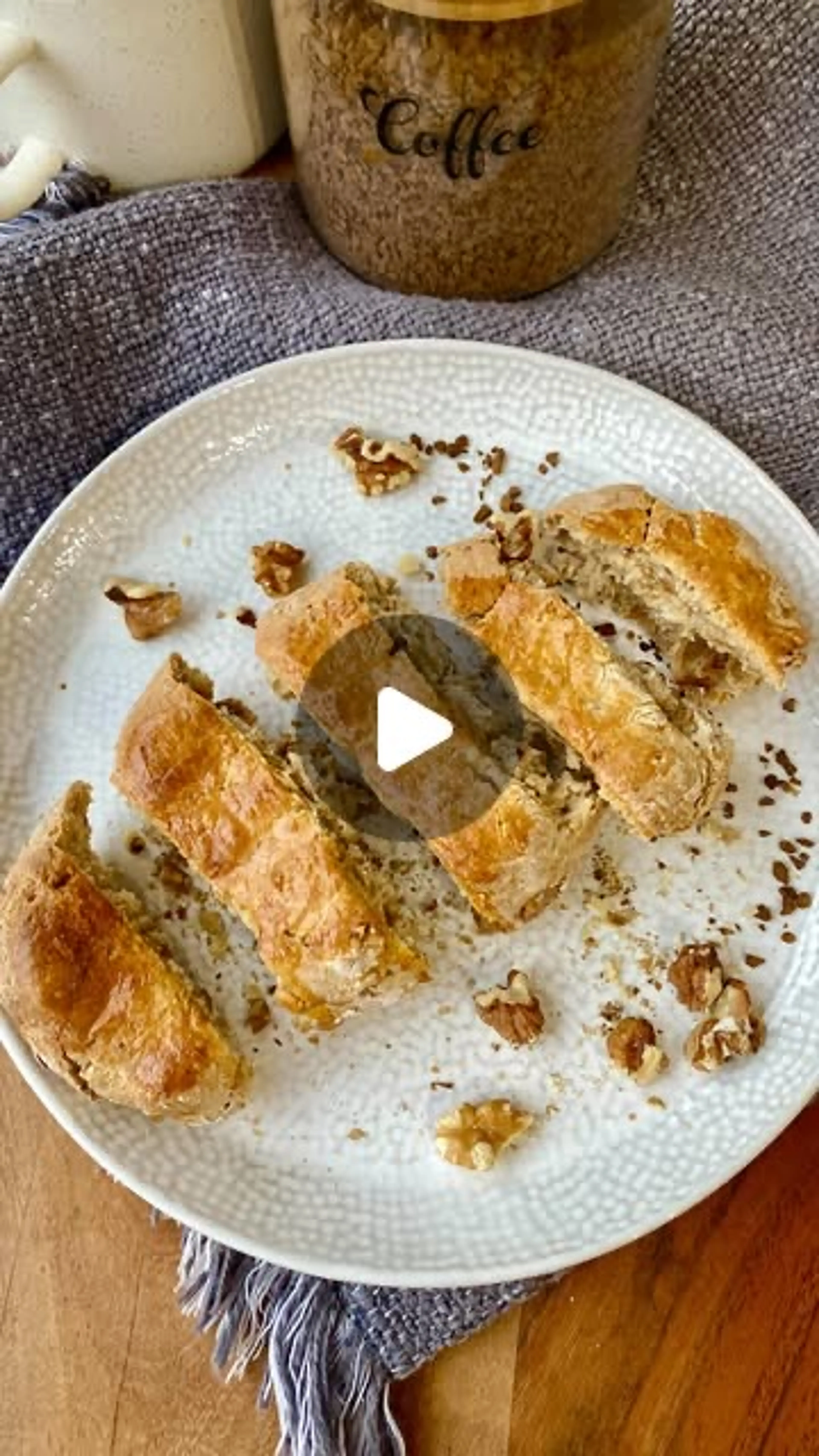 Coffee and Walnut Bread! Another Tasty Greek Yoghurt @cakeon